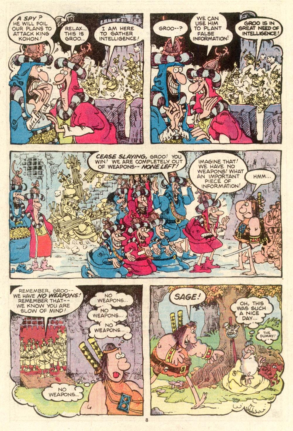 Read online Sergio Aragonés Groo the Wanderer comic -  Issue #27 - 8