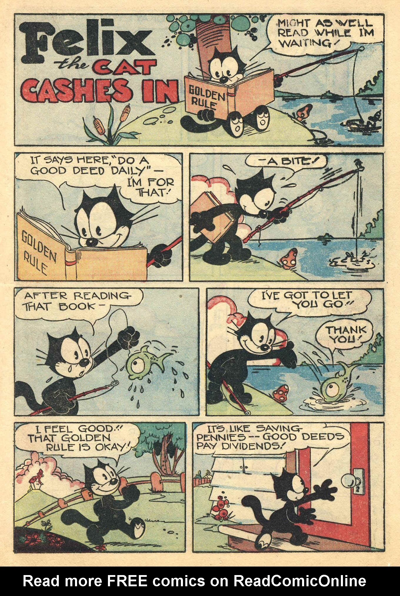 Read online Felix the Cat (1948) comic -  Issue #2 - 29