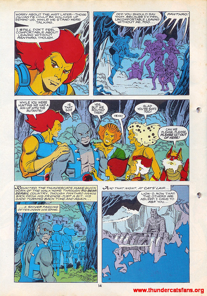 Read online ThunderCats (1987) comic -  Issue #21 - 13