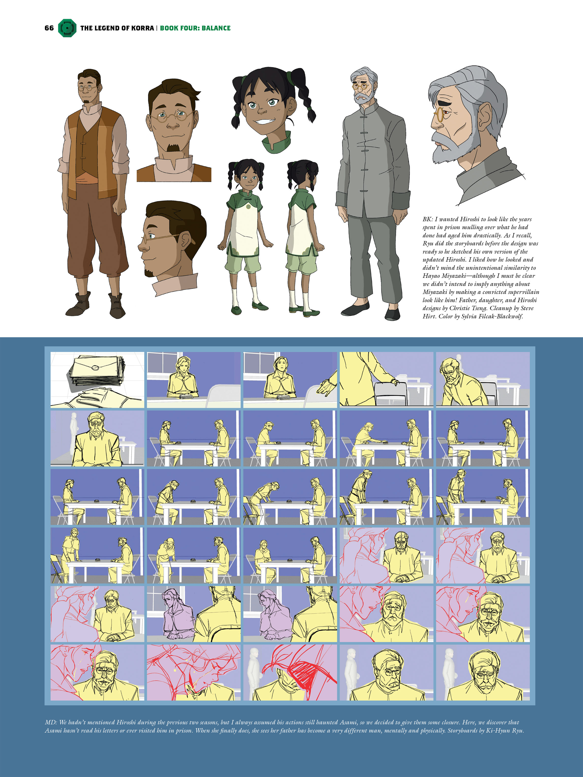 Read online The Legend of Korra: The Art of the Animated Series comic -  Issue # TPB 4 - 62