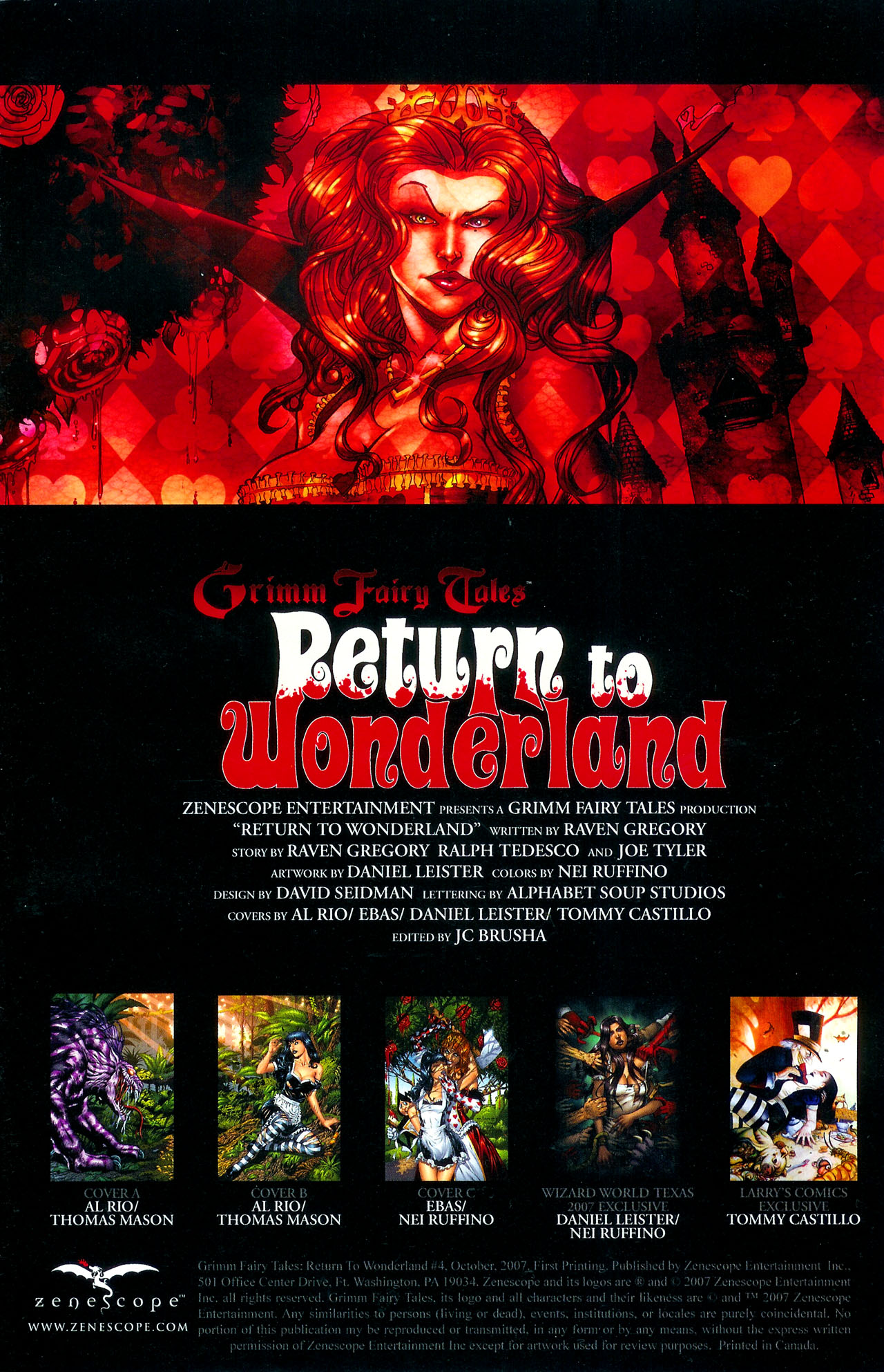 Read online Grimm Fairy Tales: Return to Wonderland comic -  Issue #4 - 3