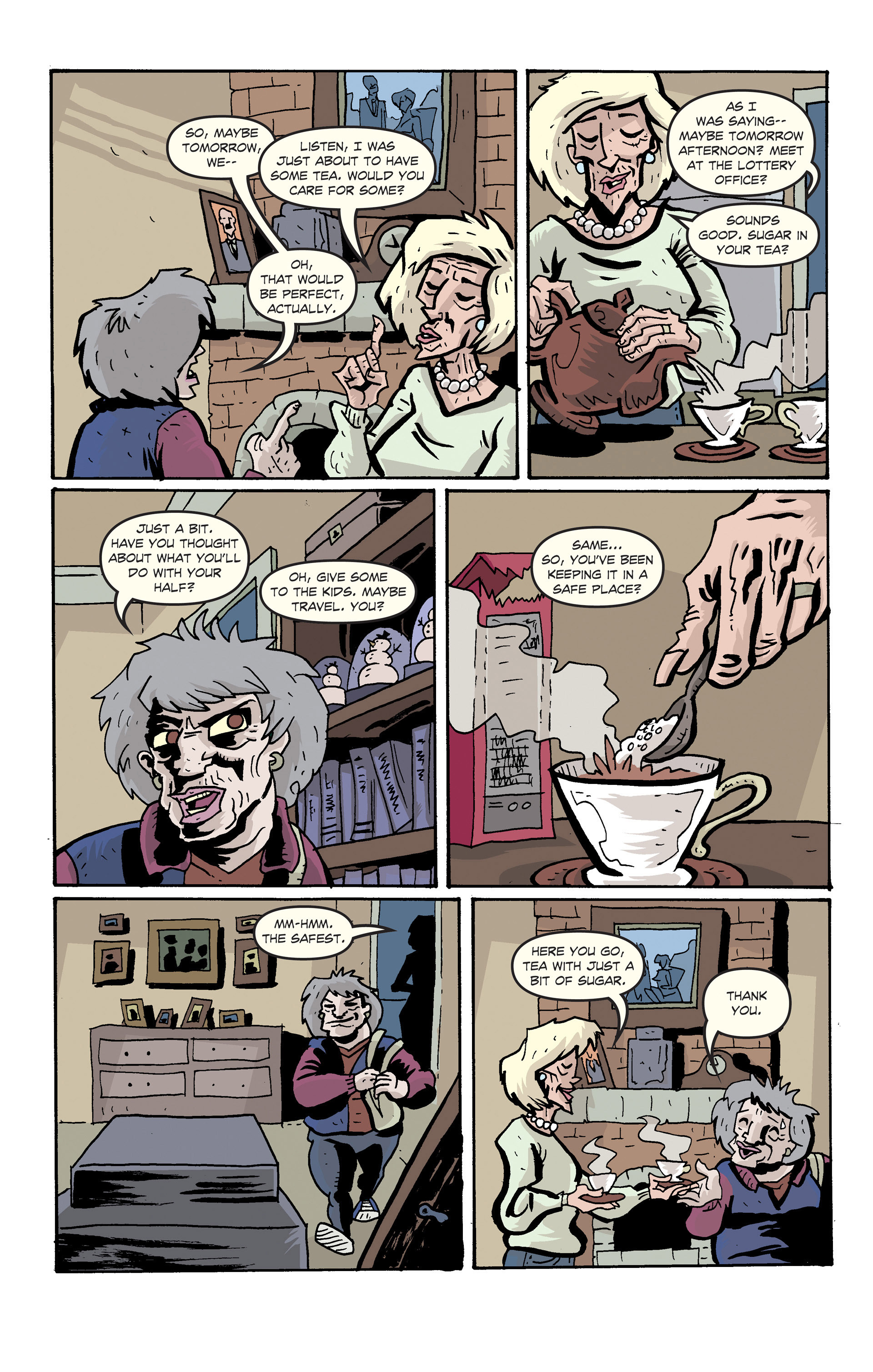 Read online BOO! Halloween Stories (2014) comic -  Issue # Full - 5