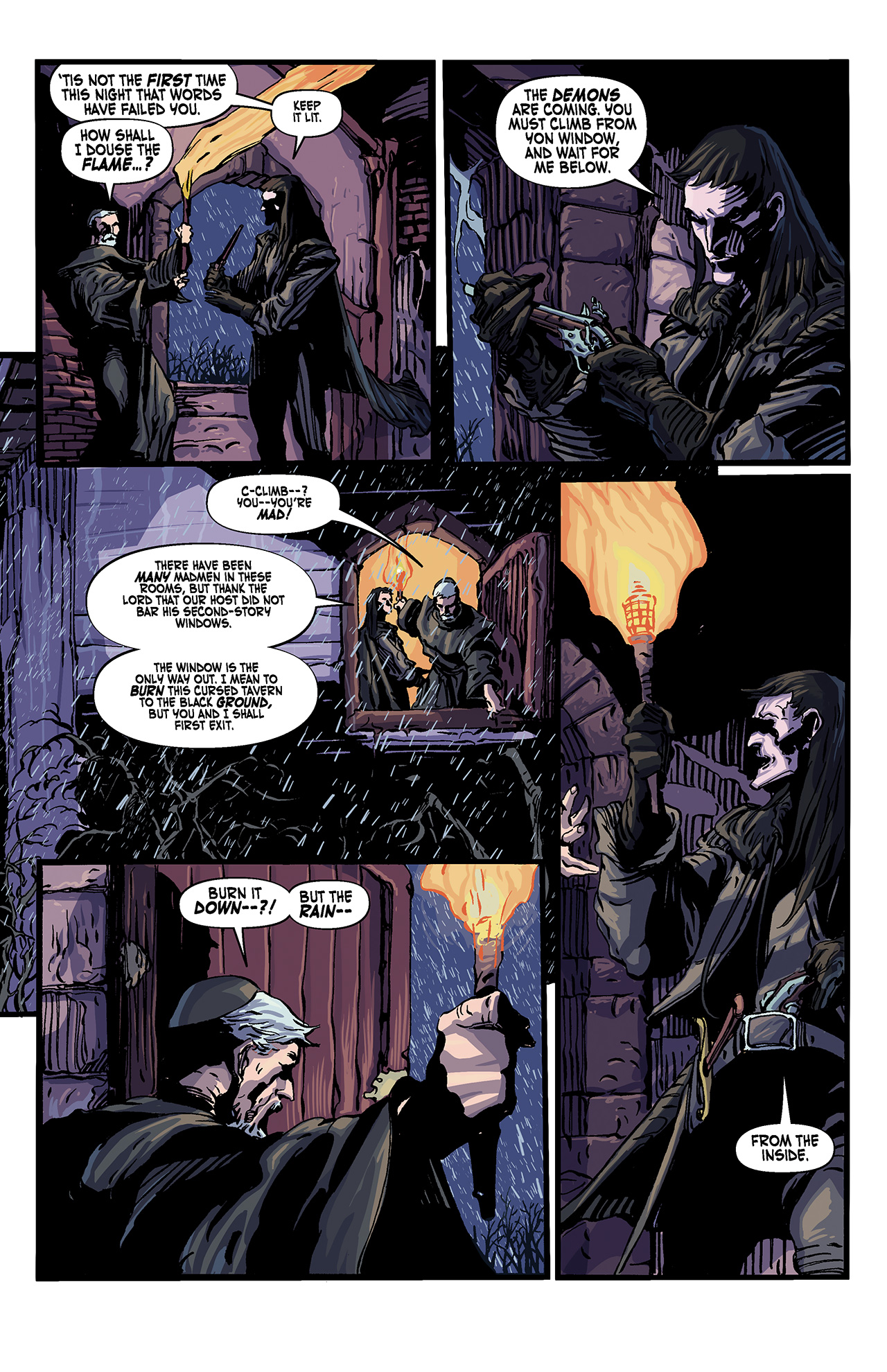 Read online Solomon Kane: Death's Black Riders comic -  Issue #4 - 15