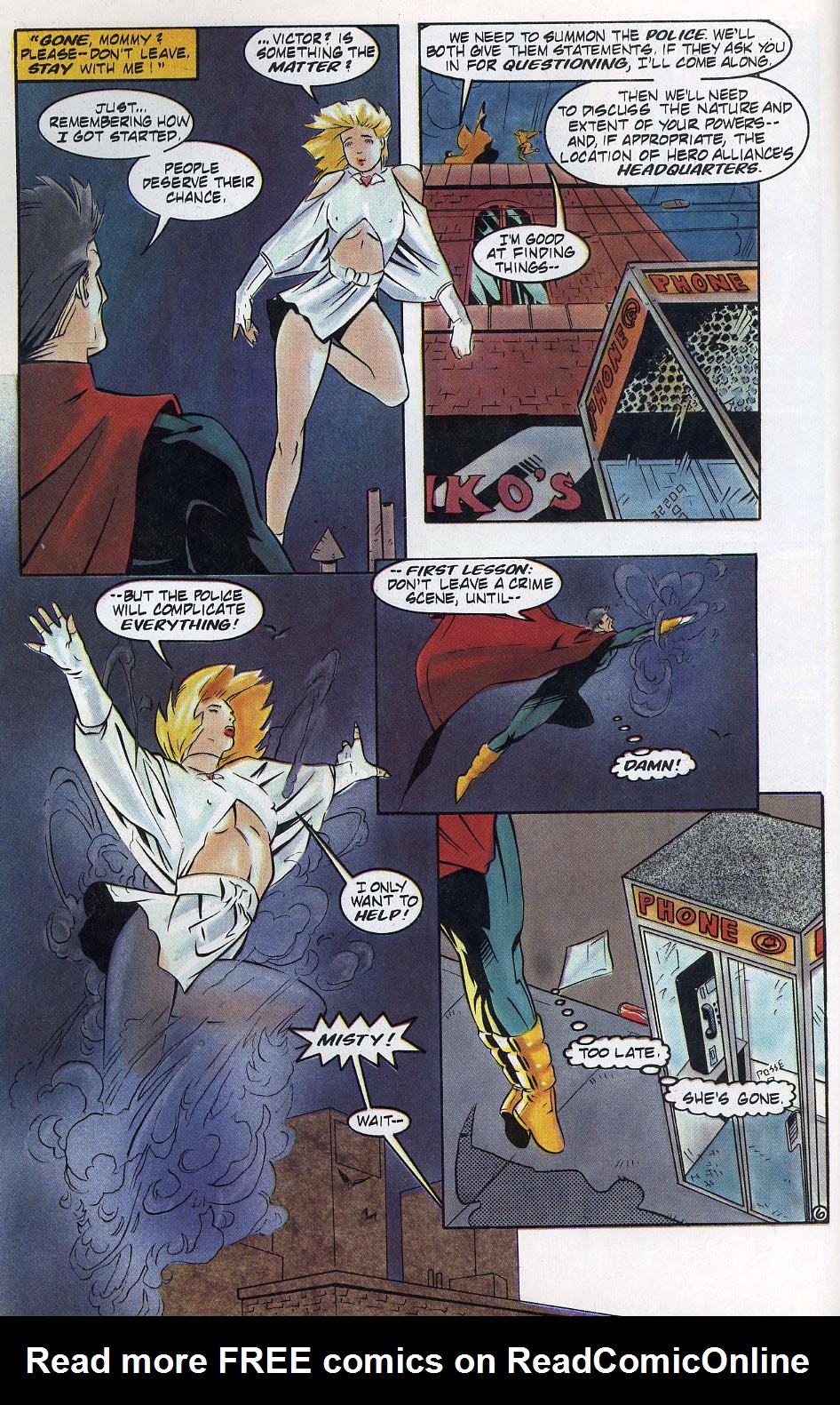 Read online Hero Alliance (1989) comic -  Issue #17 - 8