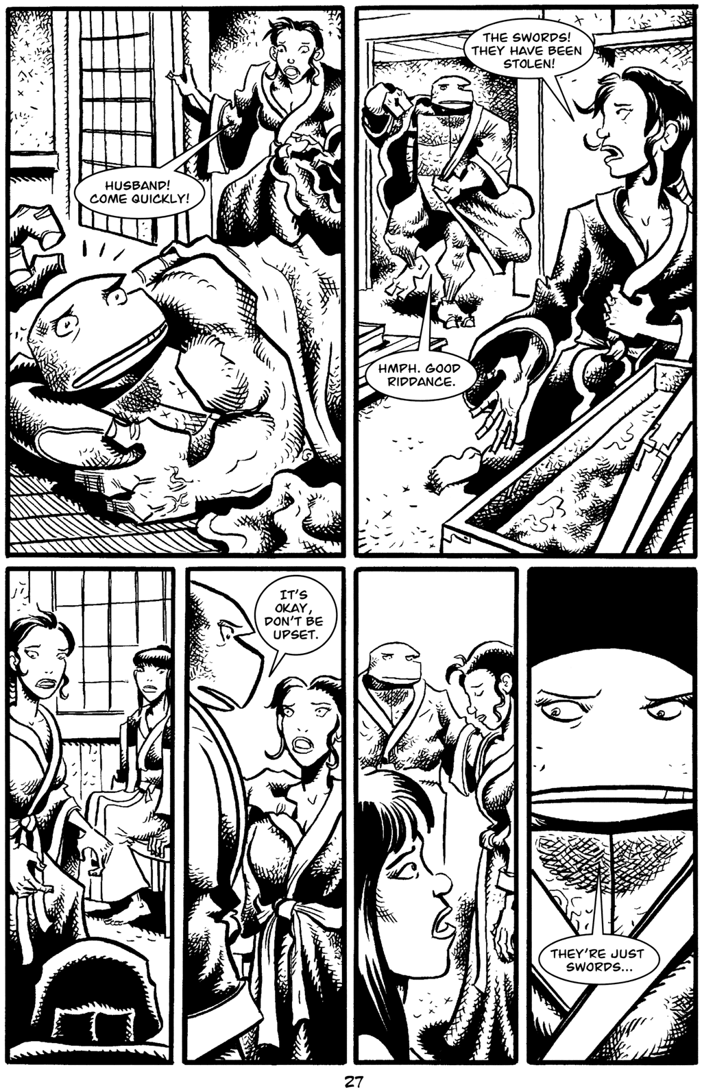 Read online Tales of Leonardo Blind Sight comic -  Issue #3 - 29