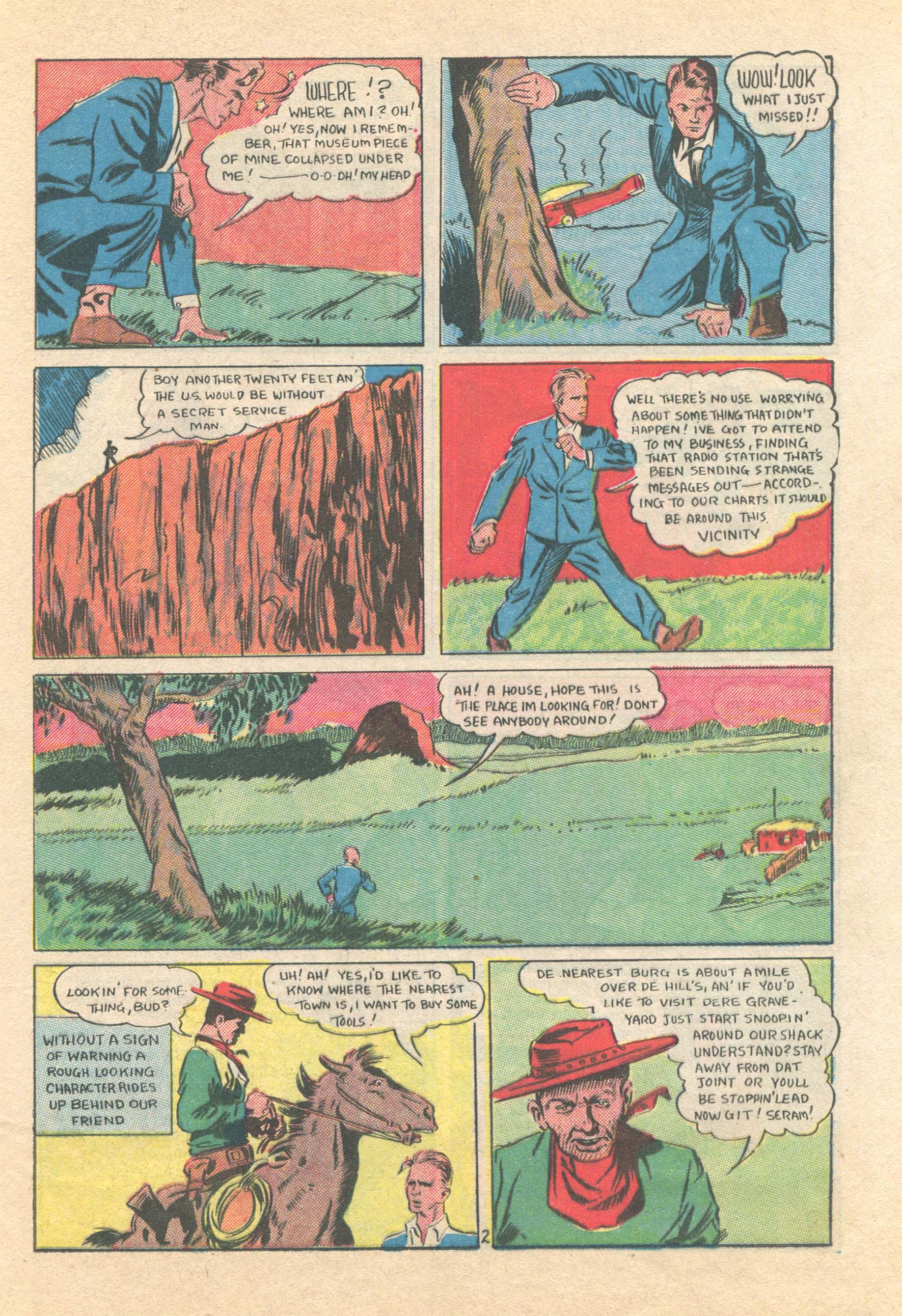 Read online Amazing Adventure Funnies comic -  Issue #1 - 45