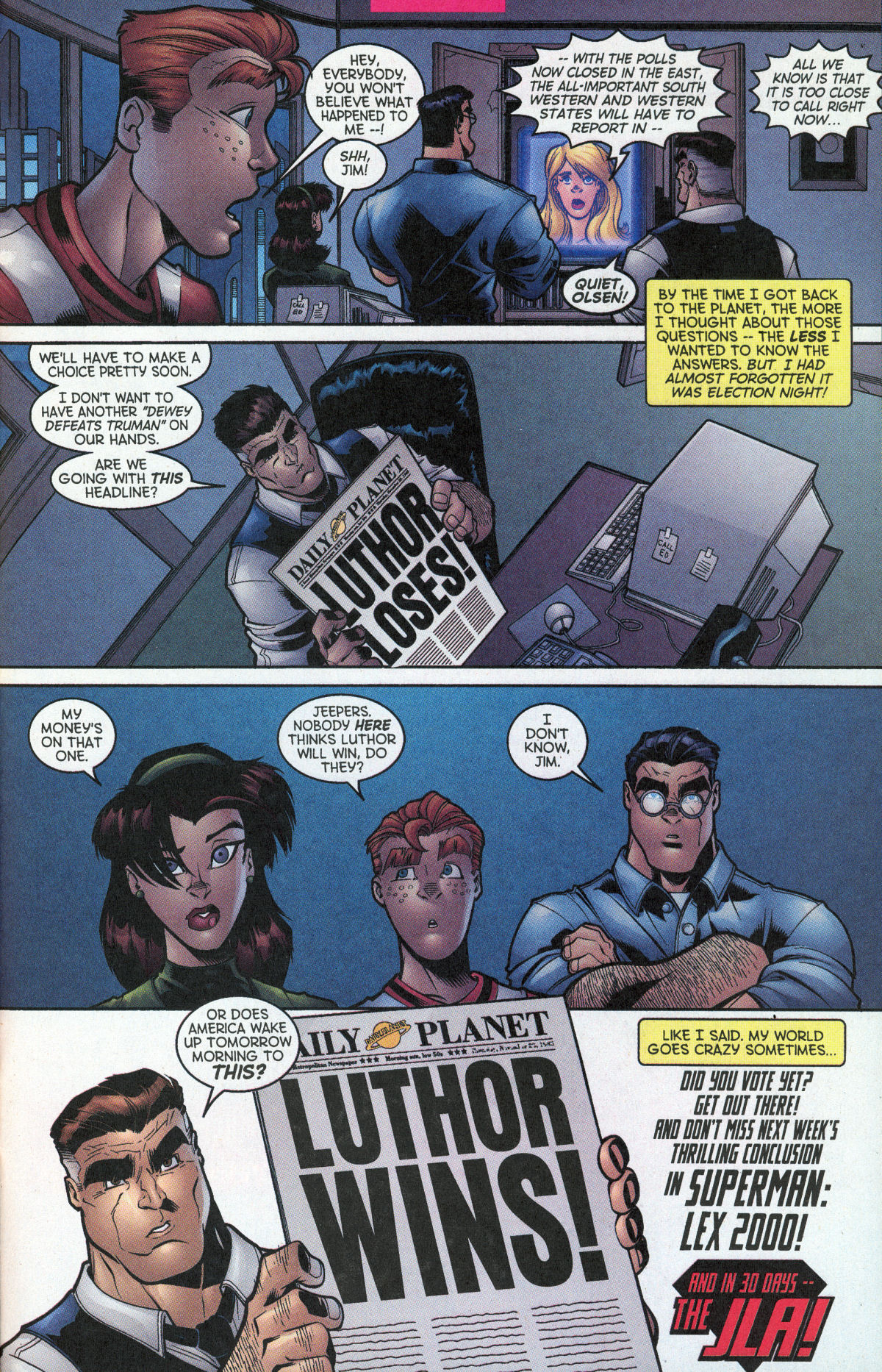 Read online Superman: President Lex comic -  Issue # TPB - 132