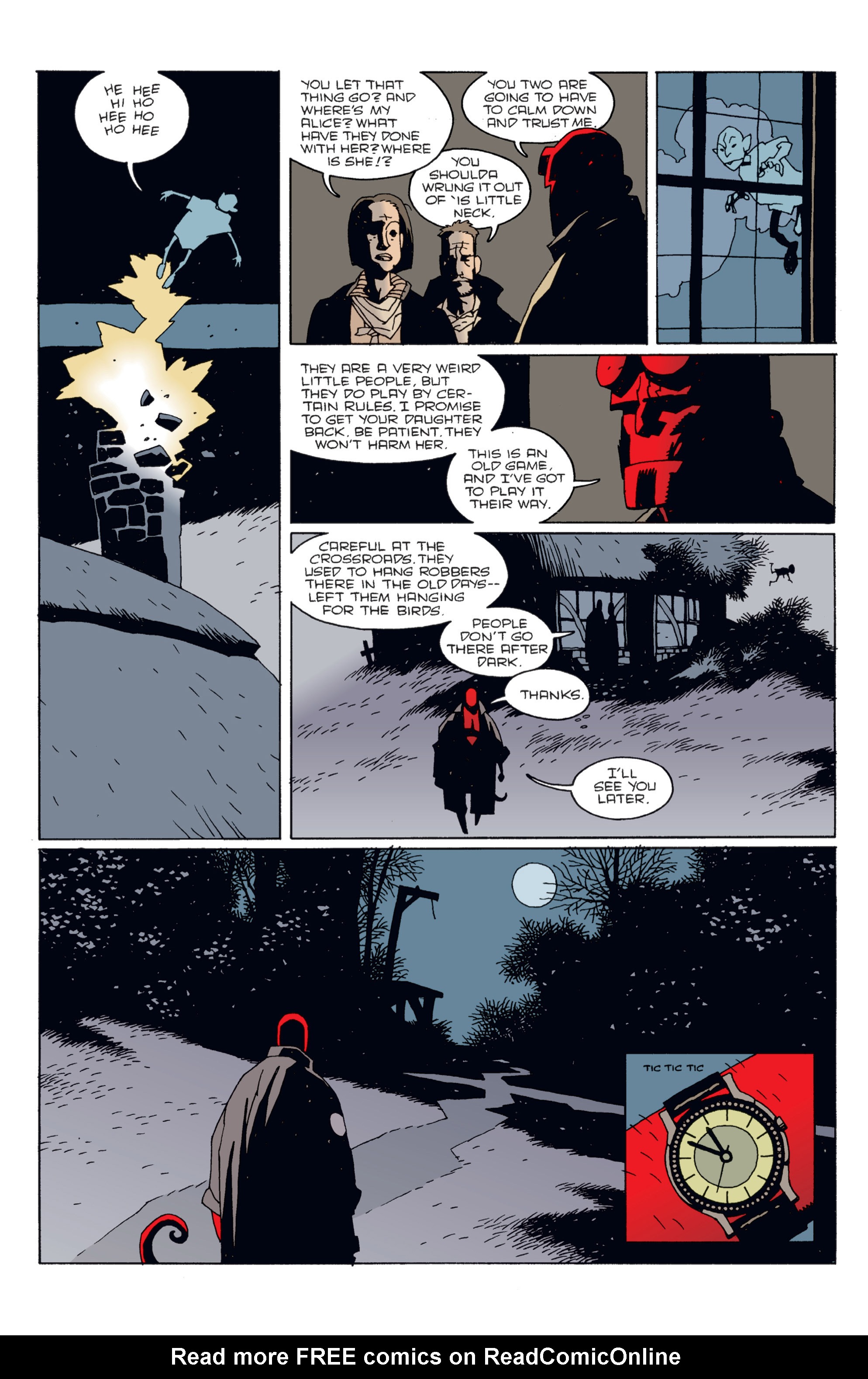 Read online Hellboy comic -  Issue #3 - 13