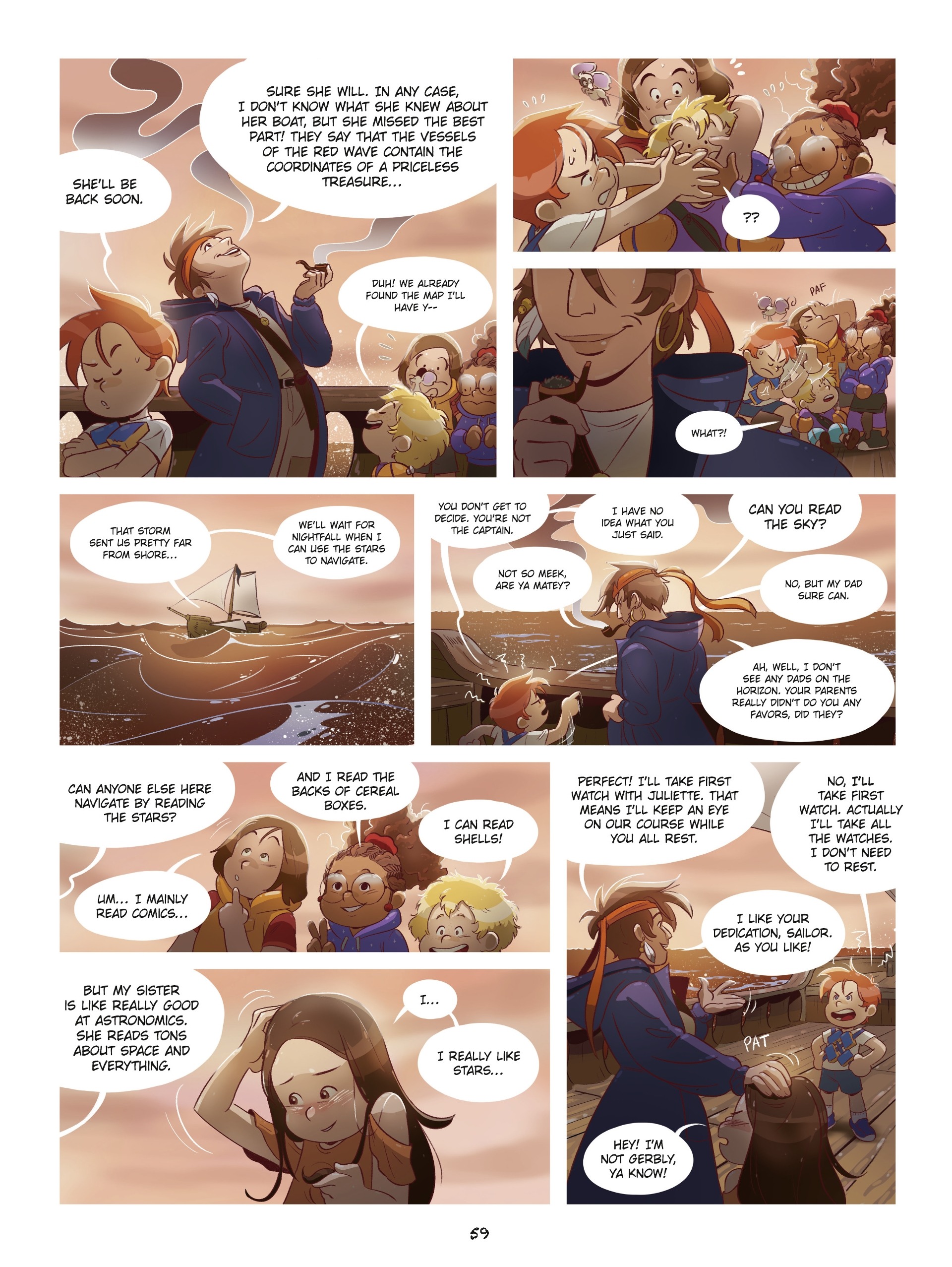 Read online Treasure: The Red Wave comic -  Issue # TPB - 59