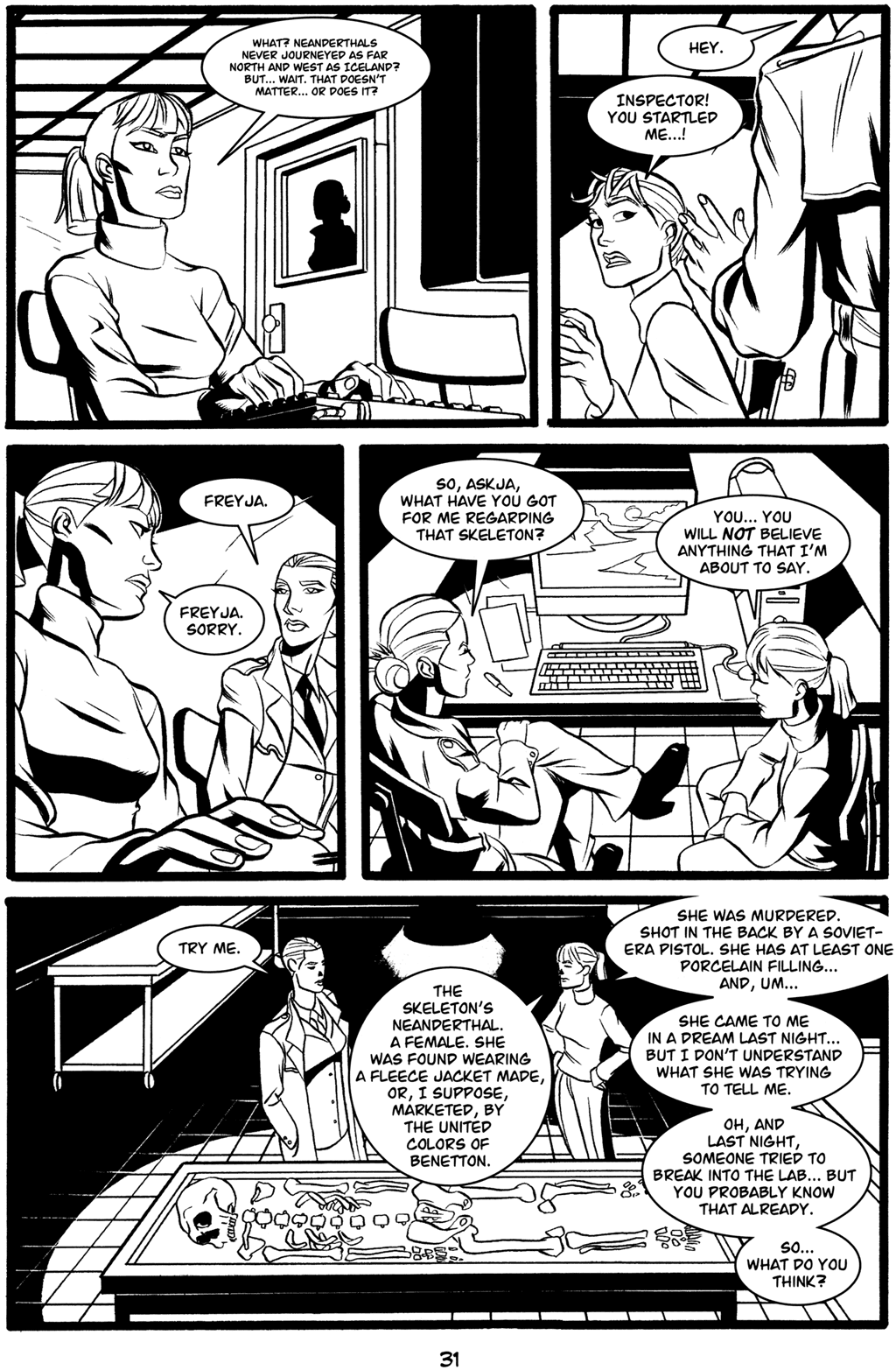 Read online Umbra comic -  Issue #1 - 34