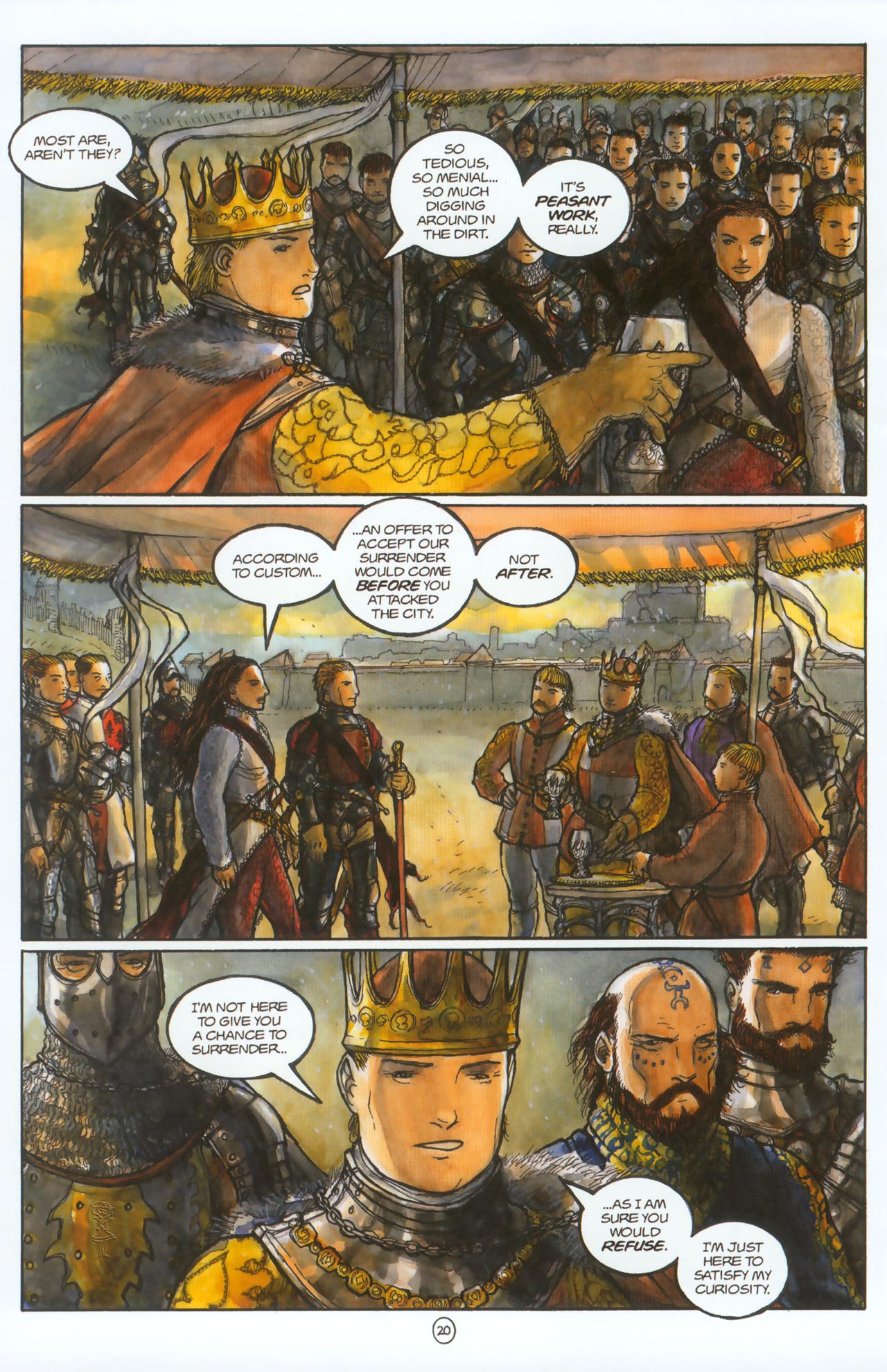 Read online Artesia Besieged comic -  Issue #2 - 22