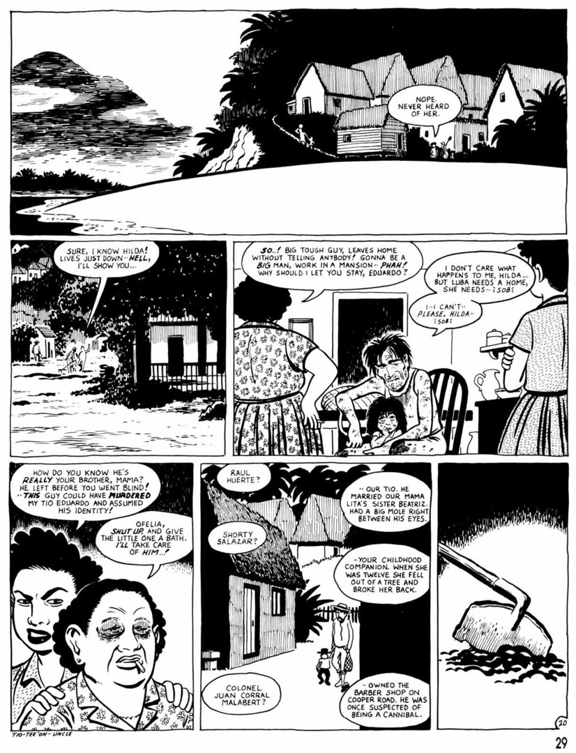 Read online Love and Rockets (1982) comic -  Issue #30 - 32