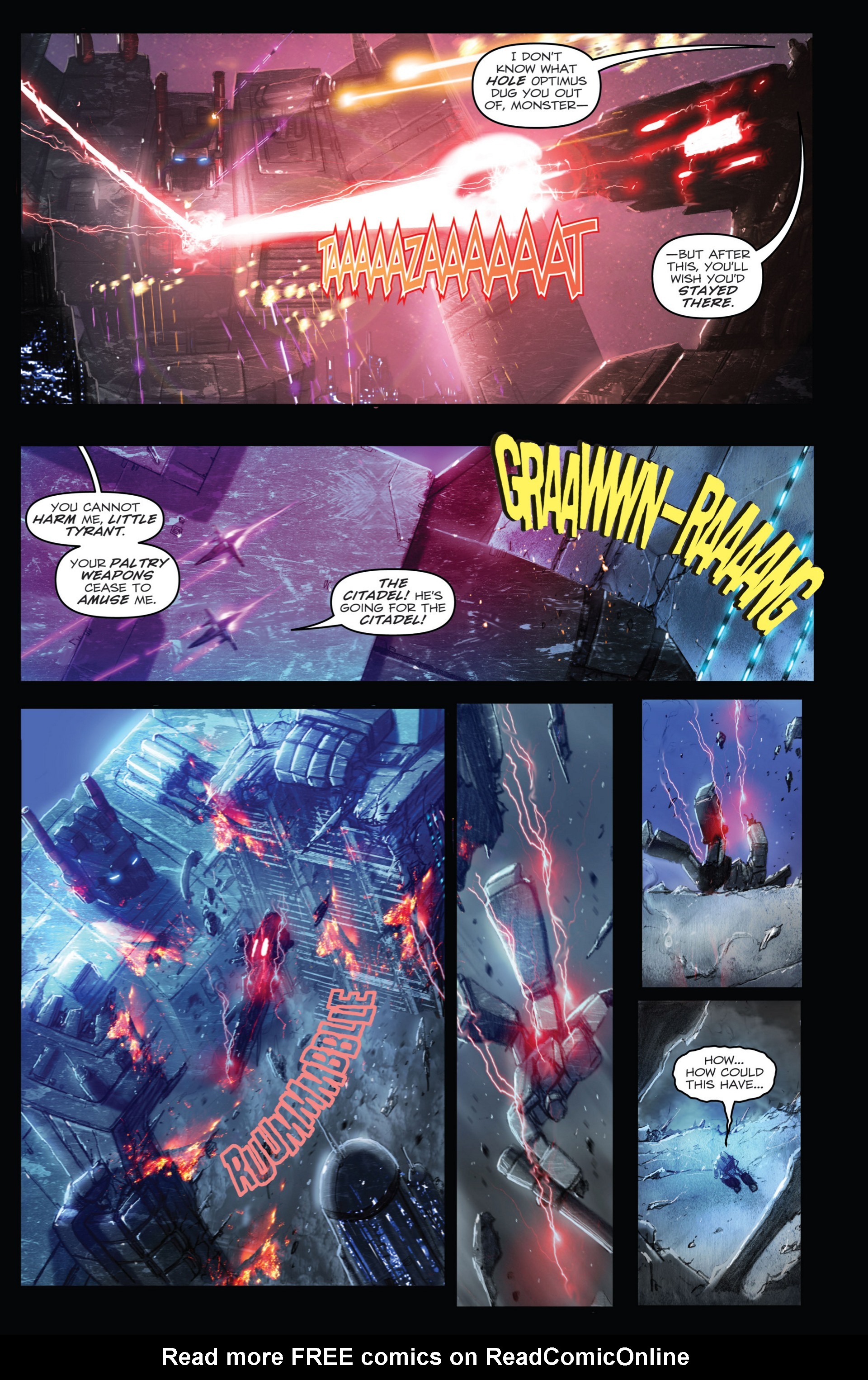 Read online Transformers: Autocracy comic -  Issue # Full - 111