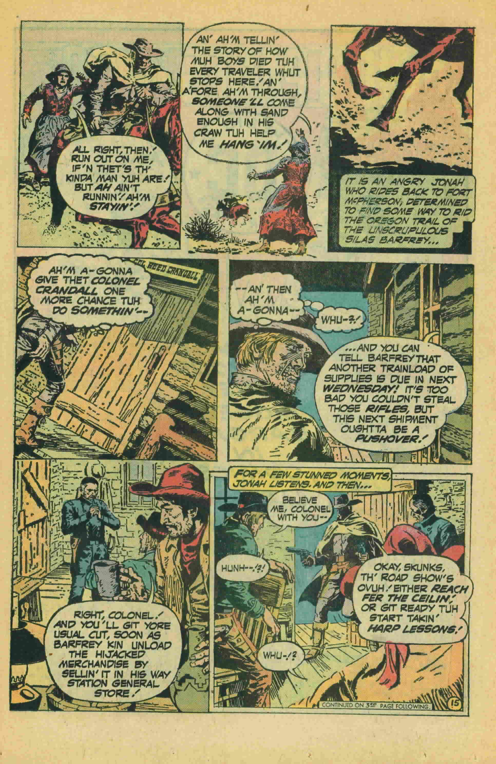 Read online Weird Western Tales (1972) comic -  Issue #25 - 16