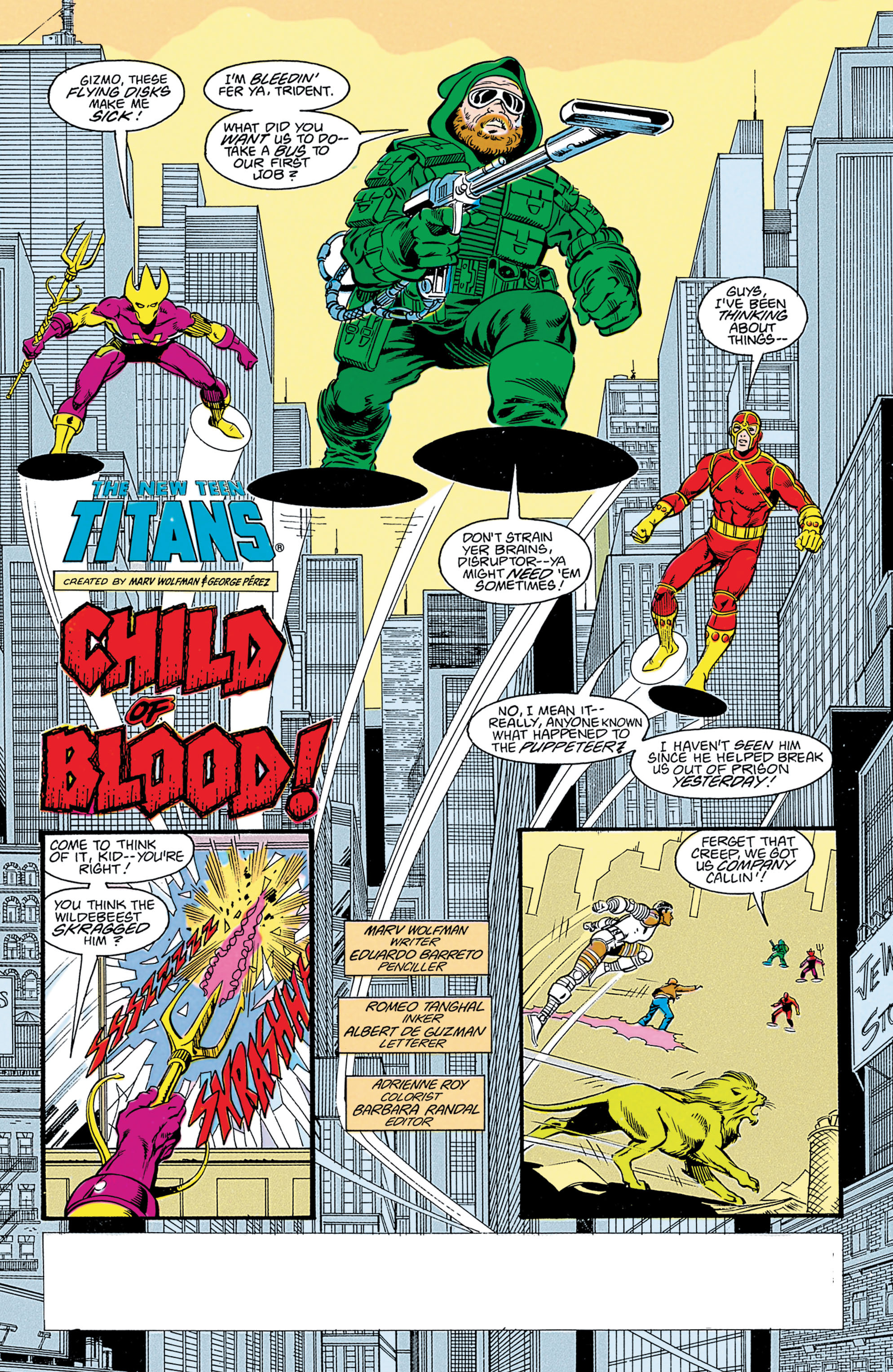 Read online The New Teen Titans (1984) comic -  Issue #42 - 2