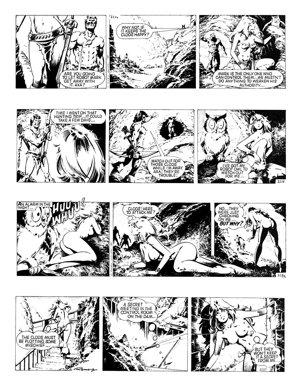 Read online Axa comic -  Issue #9 - 81