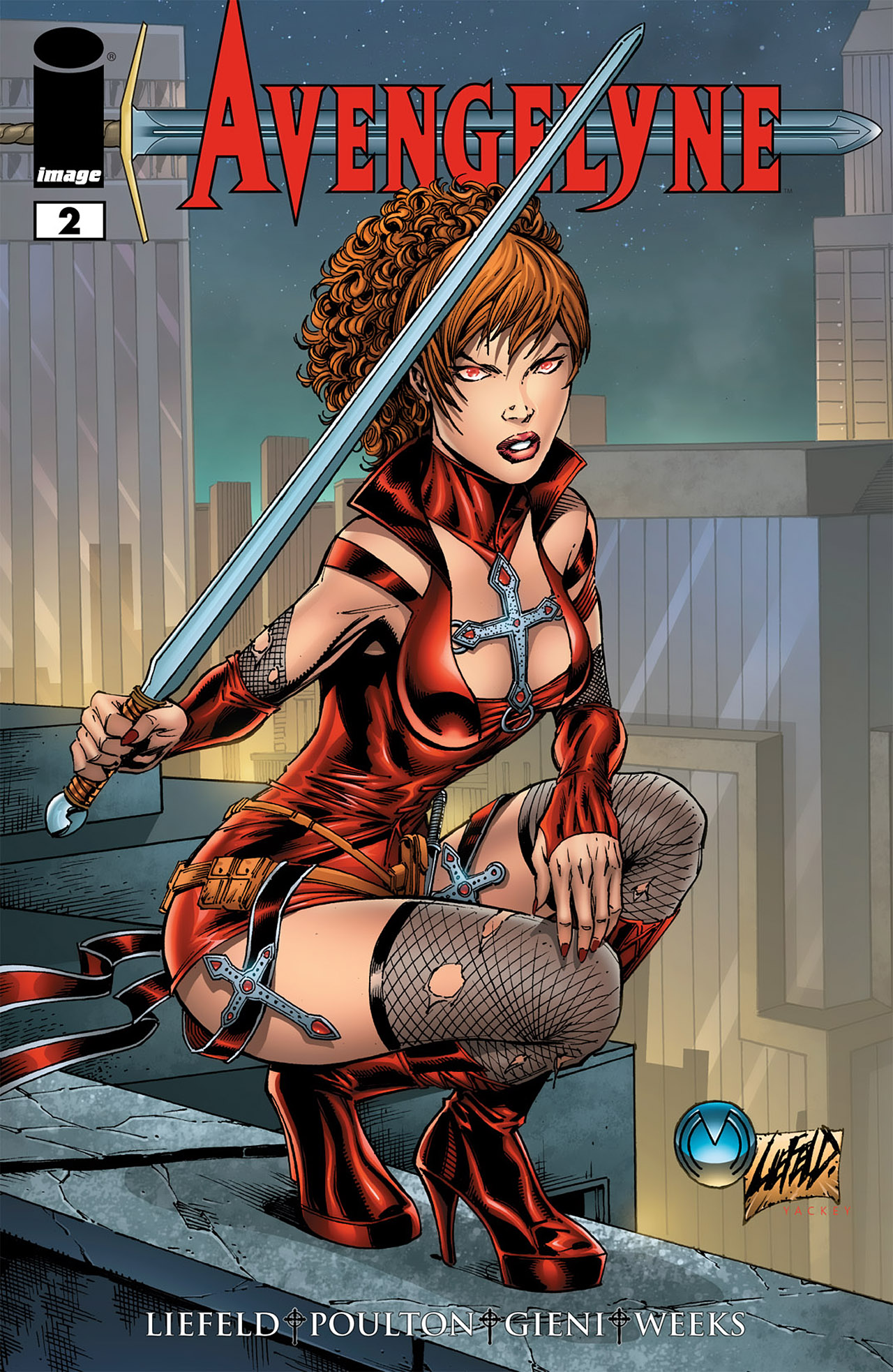 Read online Avengelyne (2011) comic -  Issue #2 - 1