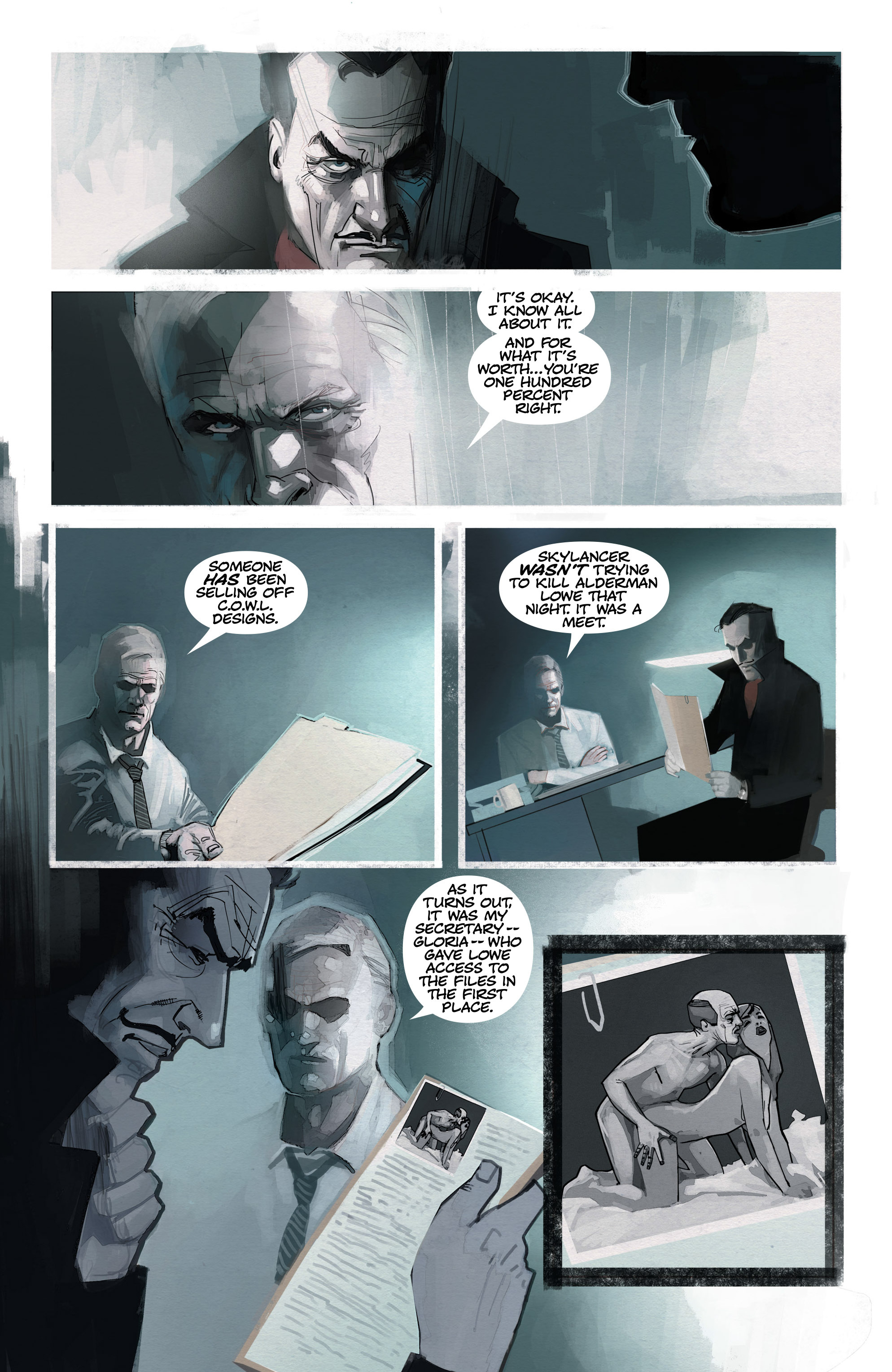 Read online C.O.W.L. comic -  Issue #4 - 13