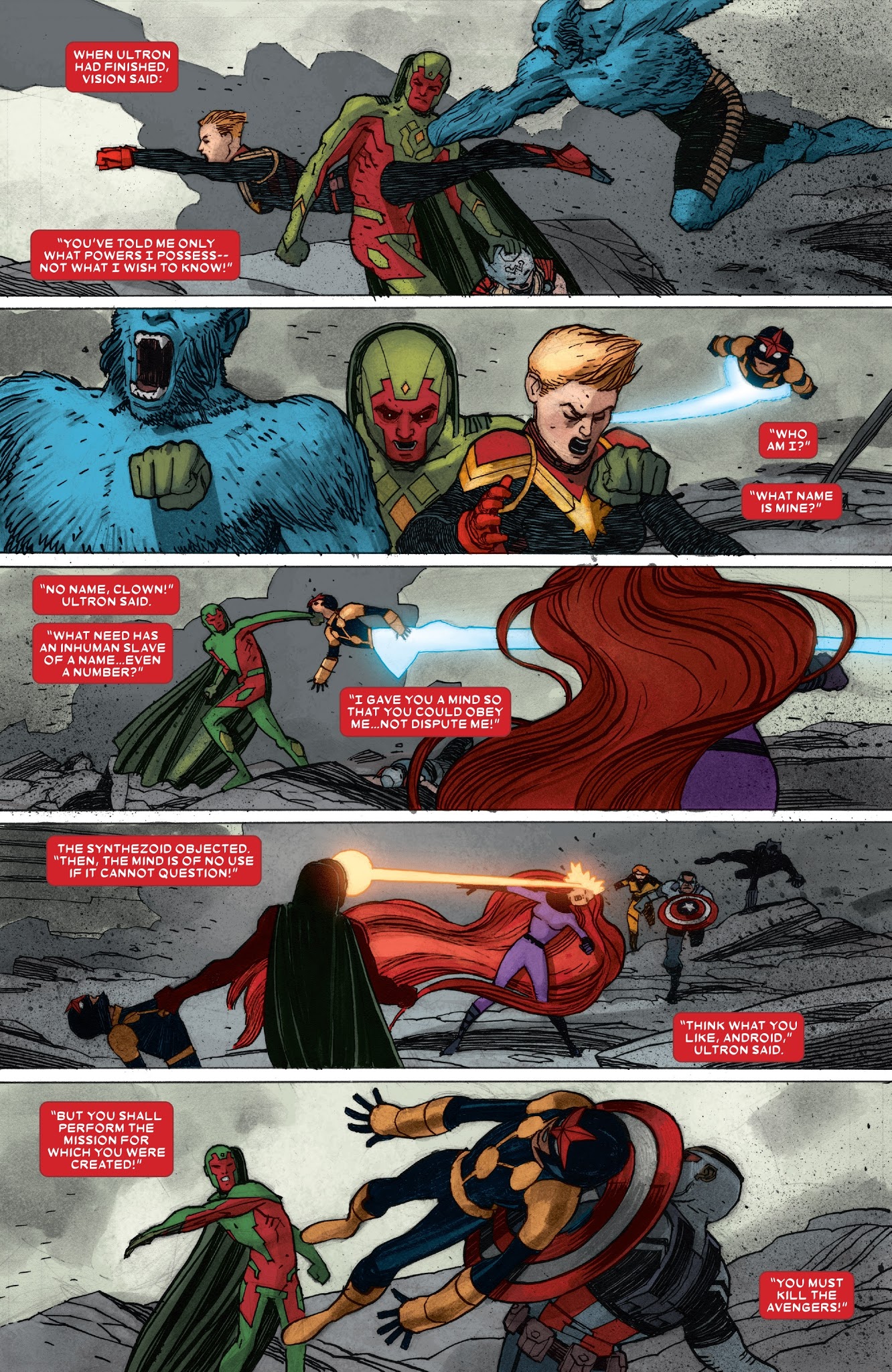 Read online Vision: Director's Cut comic -  Issue #6 - 12