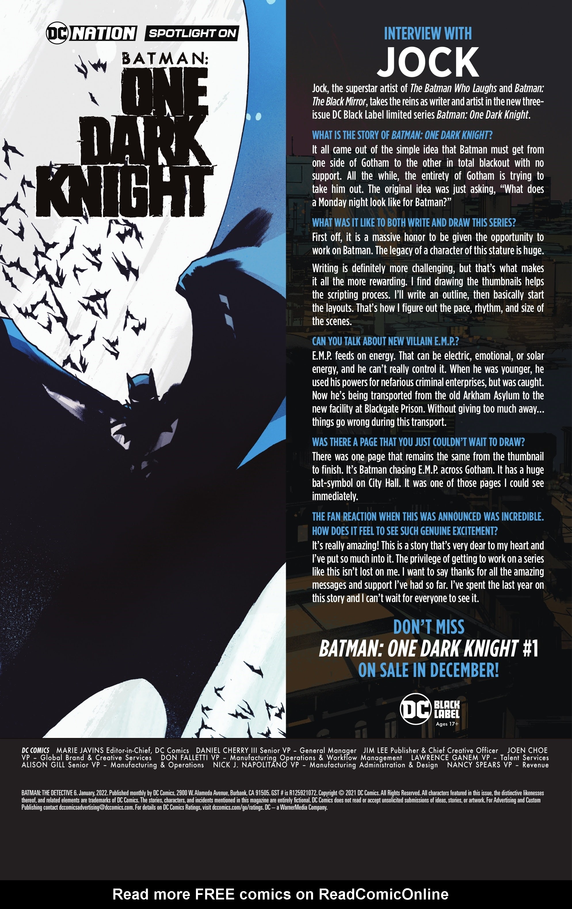 Read online Batman: The Detective comic -  Issue #6 - 31