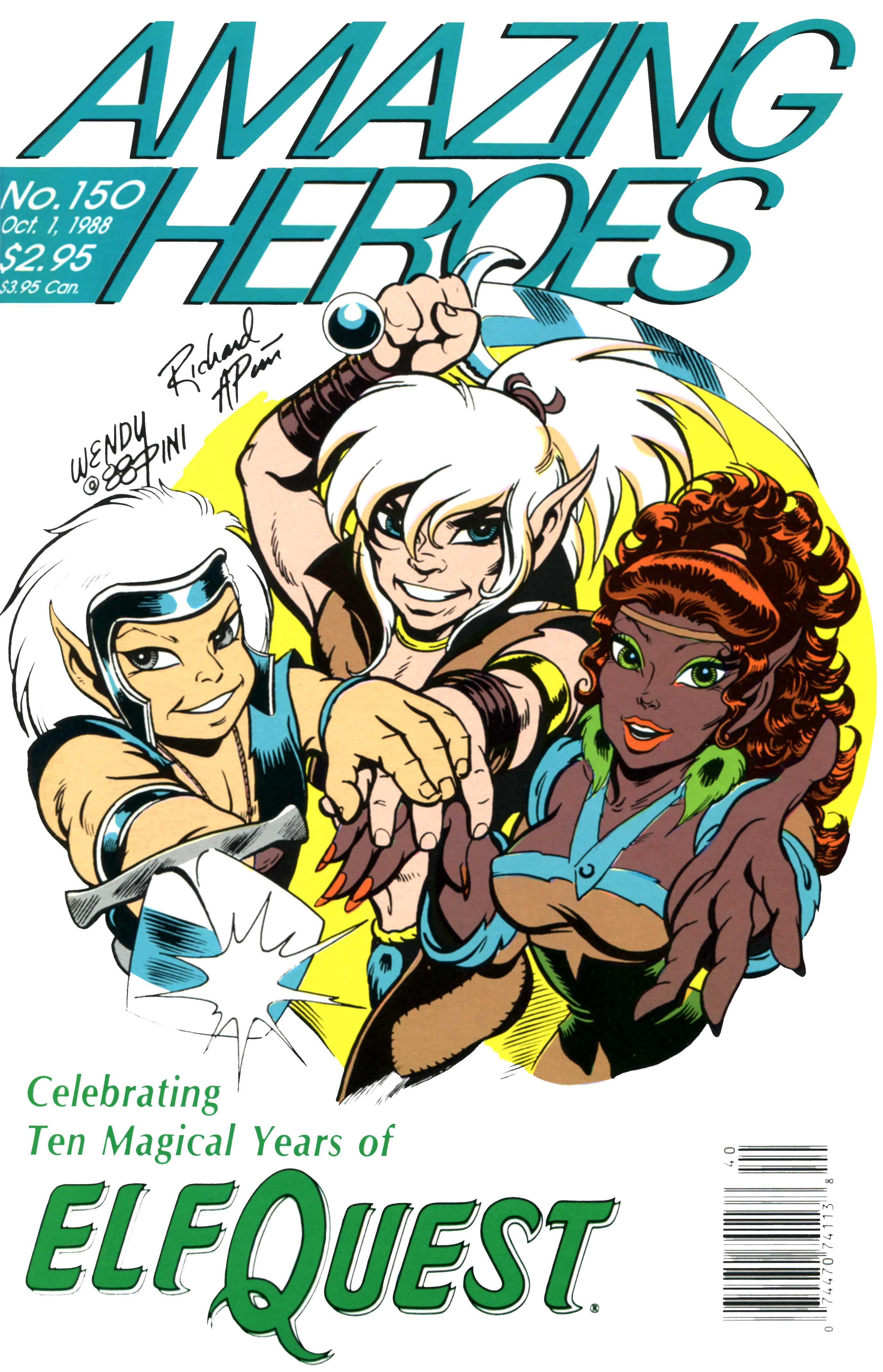 Read online Amazing Heroes comic -  Issue #150 - 1