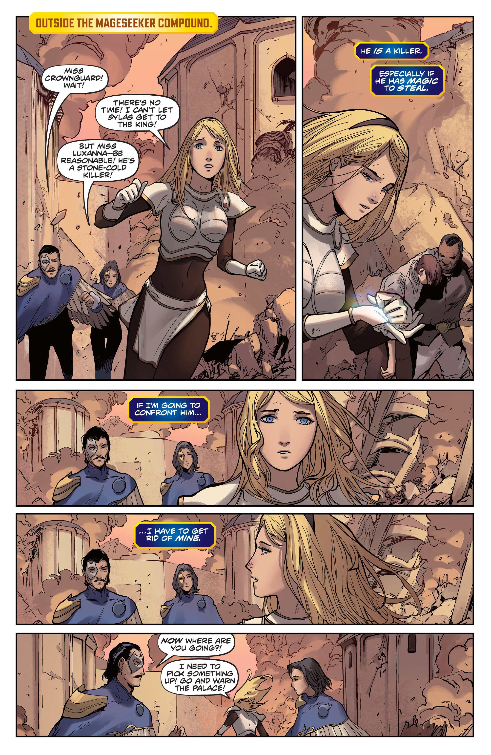 Read online League of Legends: Lux comic -  Issue #4 - 3