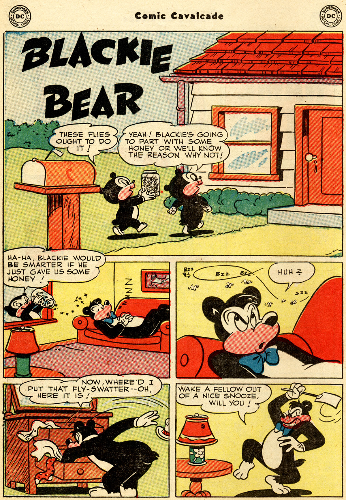 Read online Comic Cavalcade comic -  Issue #50 - 24