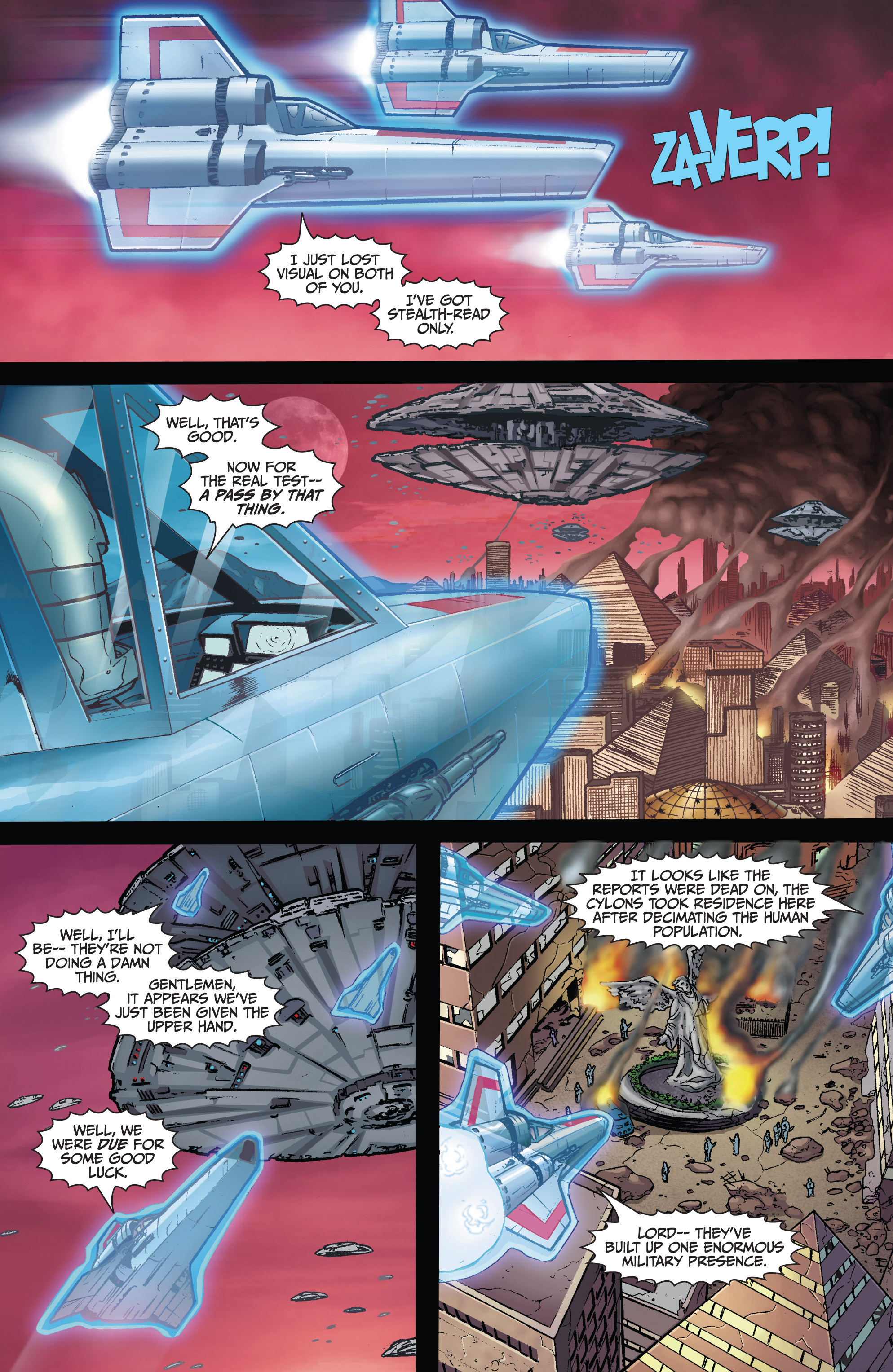 Read online Classic Battlestar Galactica (2006) comic -  Issue #1 - 8