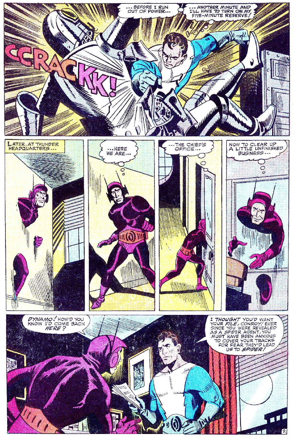 Read online T.H.U.N.D.E.R. Agents (1965) comic -  Issue #19 - 21