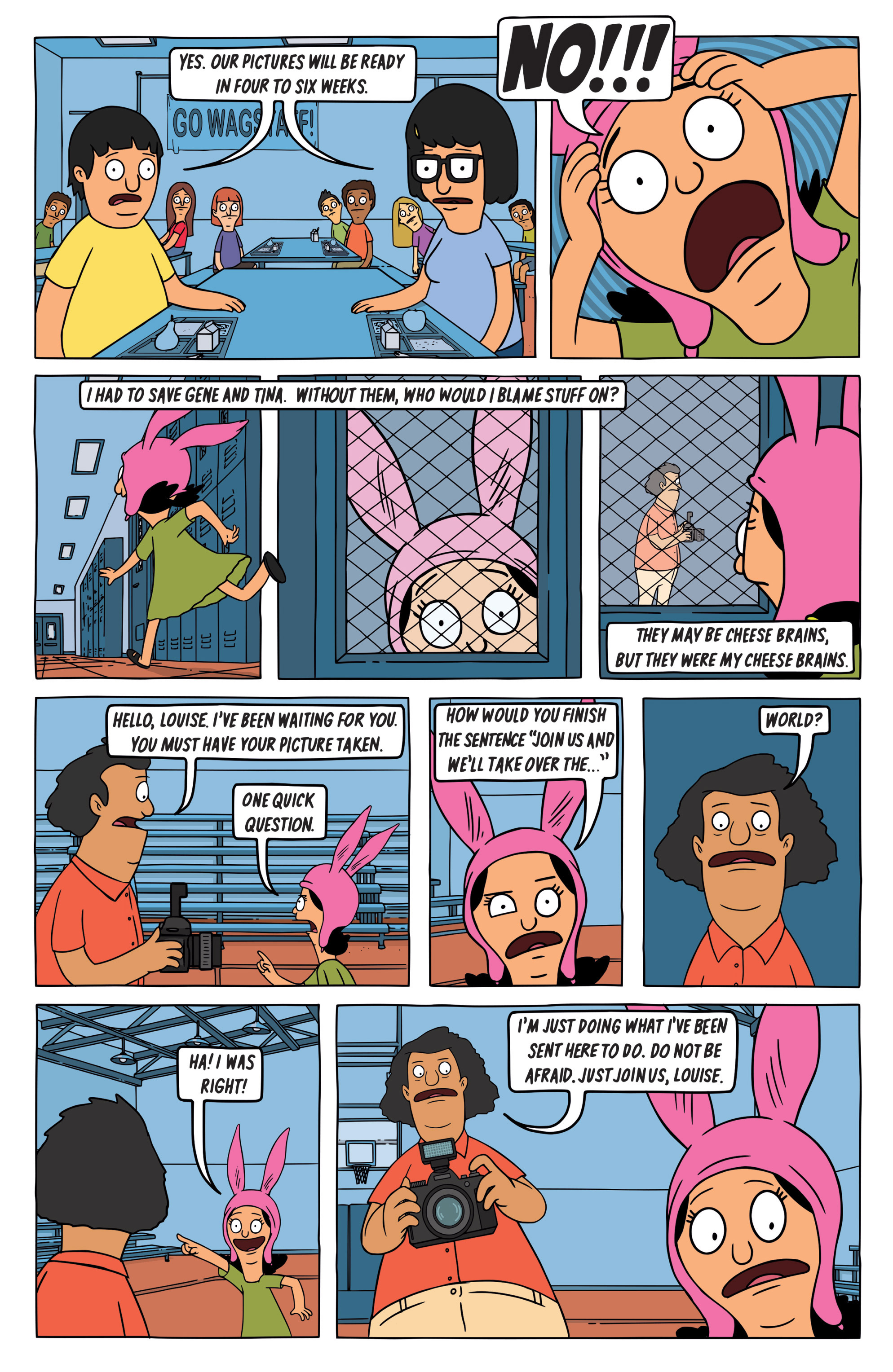 Bobs Burgers V1 1 | Read Bobs Burgers V1 1 comic online in high quality.  Read Full Comic online for free - Read comics online in high quality  .|viewcomiconline.com
