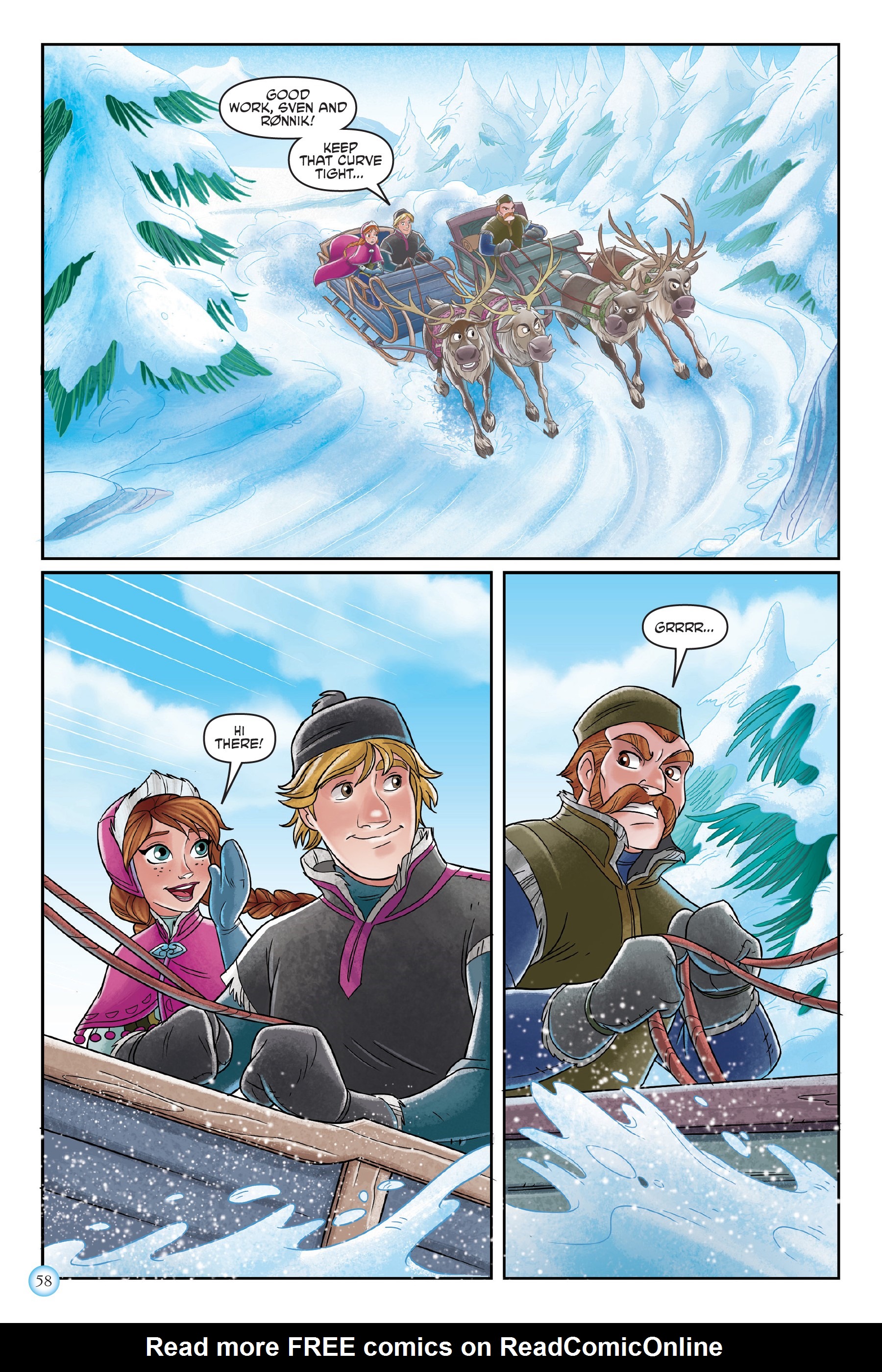 Read online Frozen Adventures: Flurries of Fun comic -  Issue # TPB (Part 1) - 58