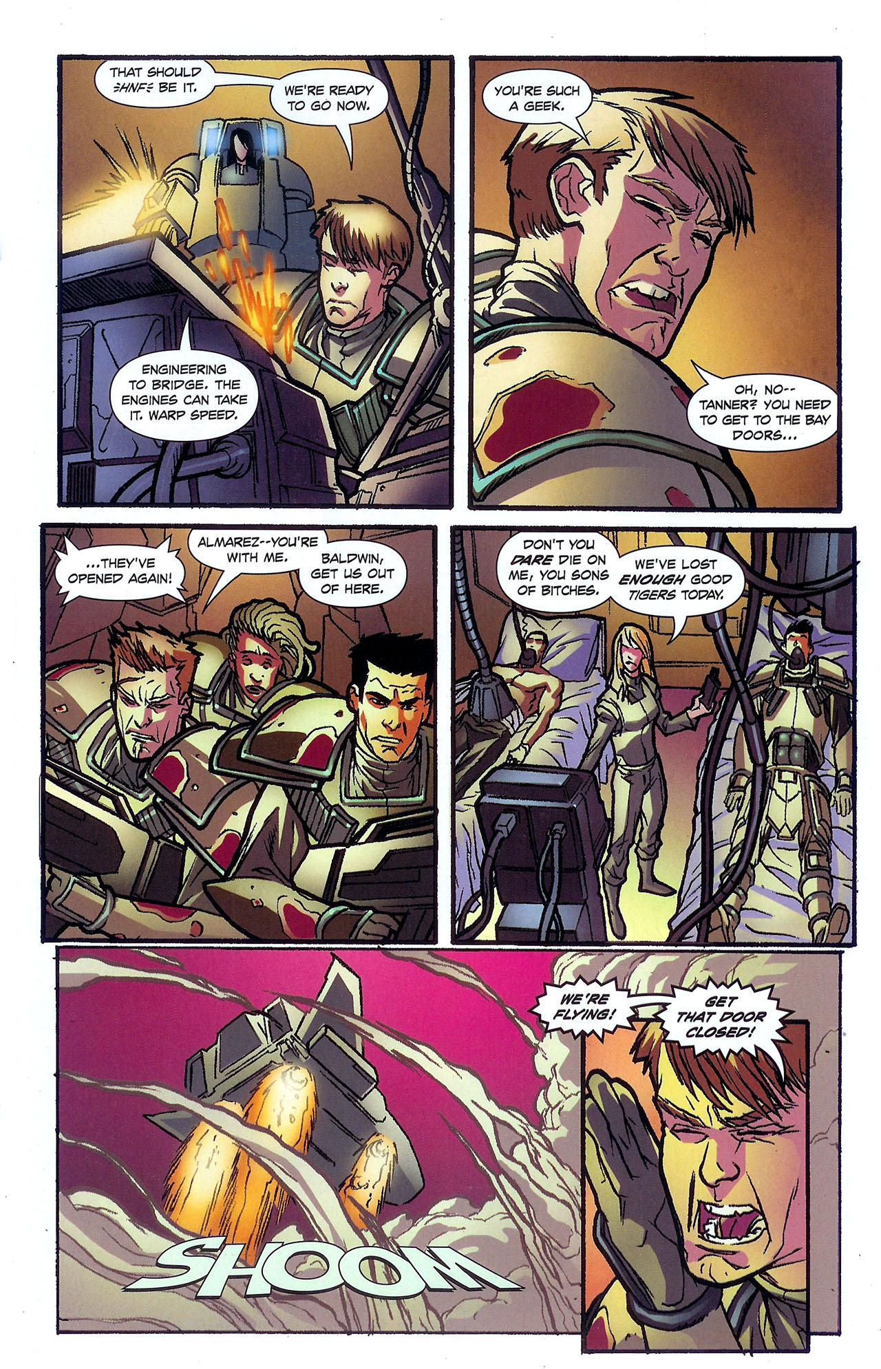 Read online Starship Troopers (2007) comic -  Issue #4 - 14