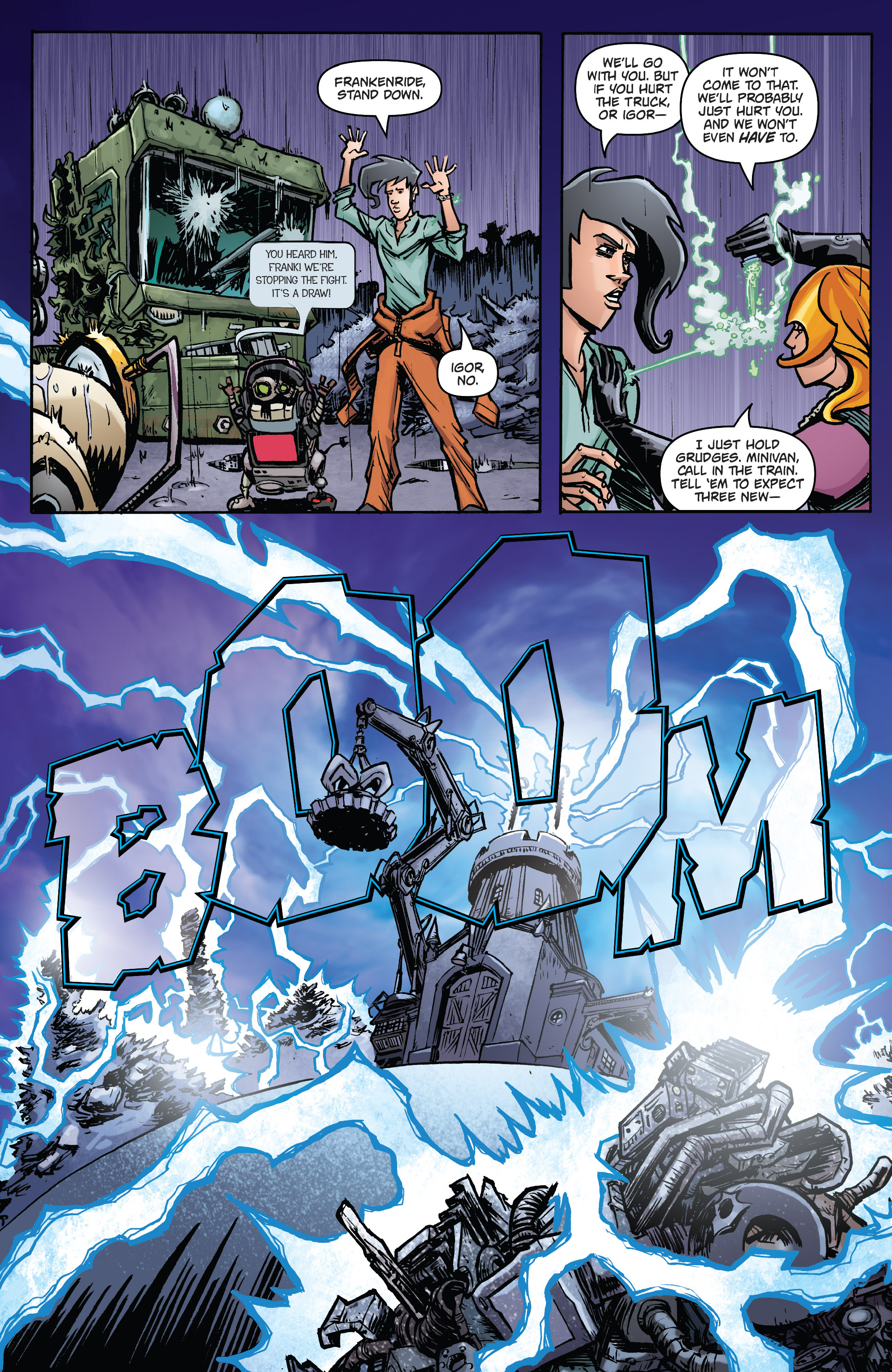 Read online Monster Motors: The Curse of Minivan Helsing comic -  Issue #1 - 19