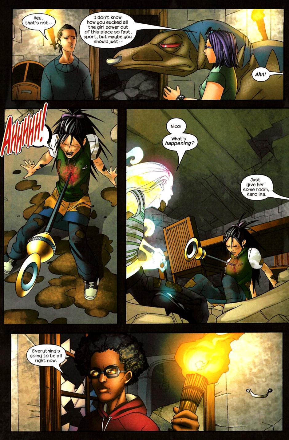 Read online Runaways (2003) comic -  Issue #9 - 20