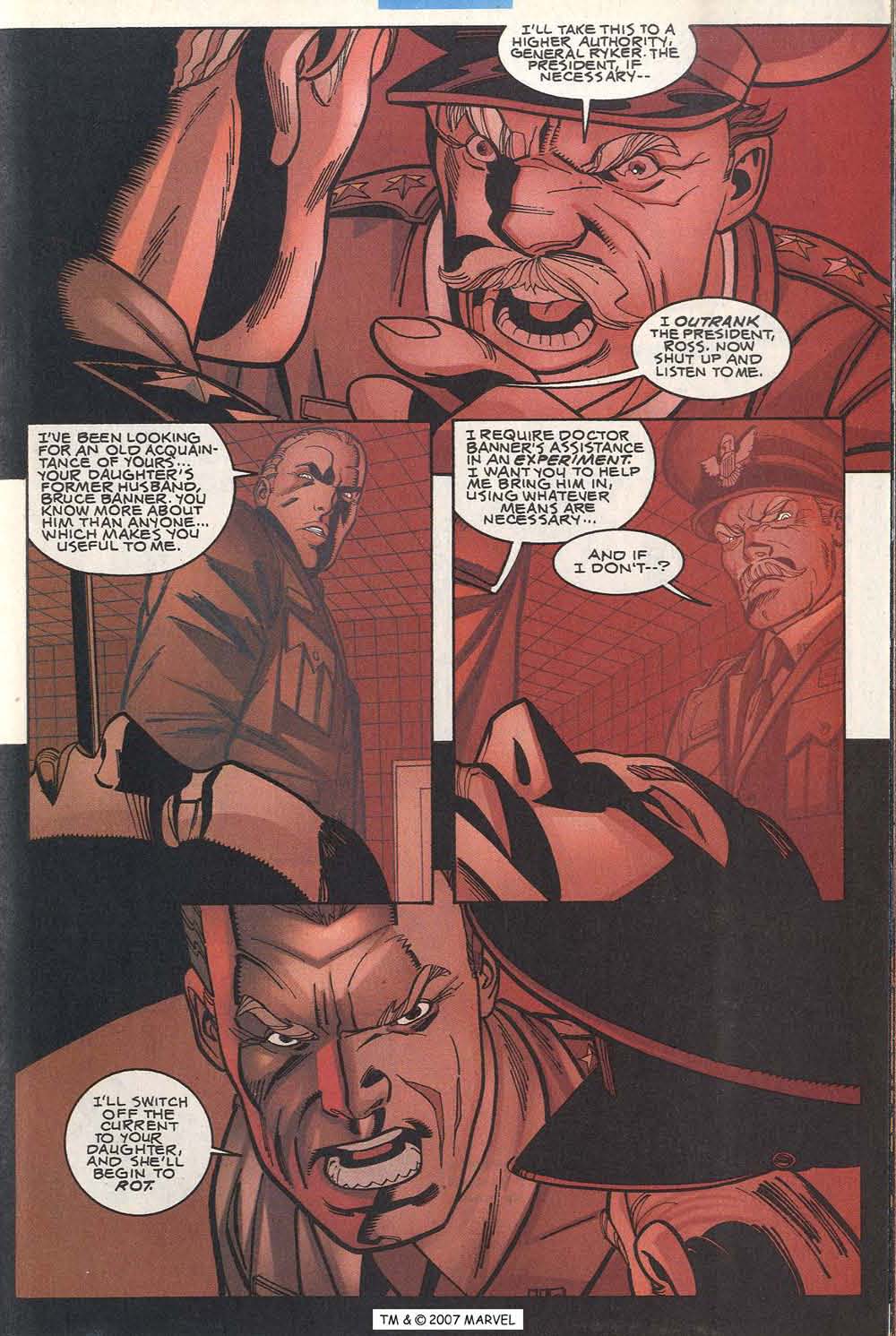 Read online The Incredible Hulk (2000) comic -  Issue #16 - 21
