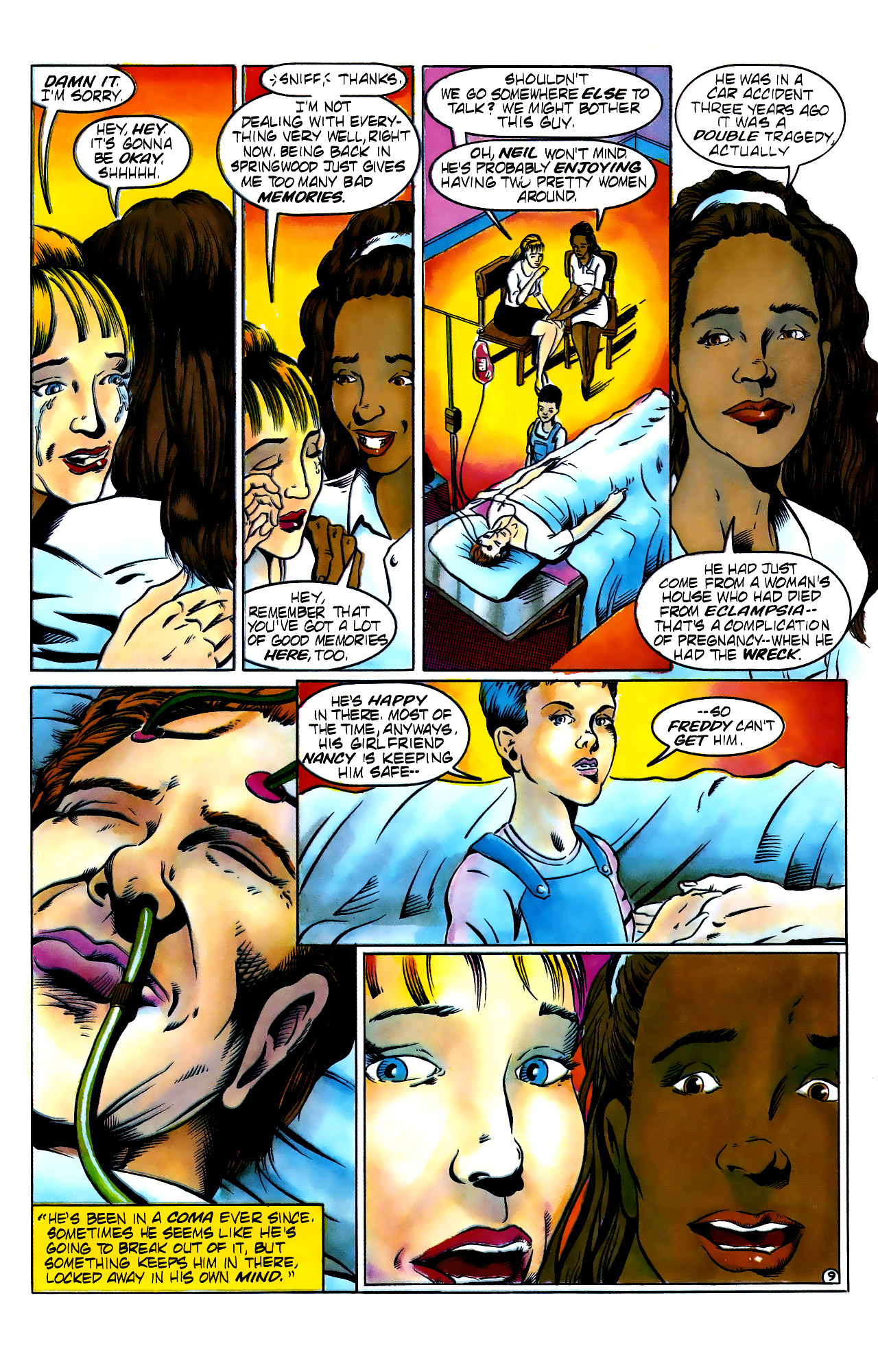 Read online Nightmares On Elm Street comic -  Issue #3 - 10