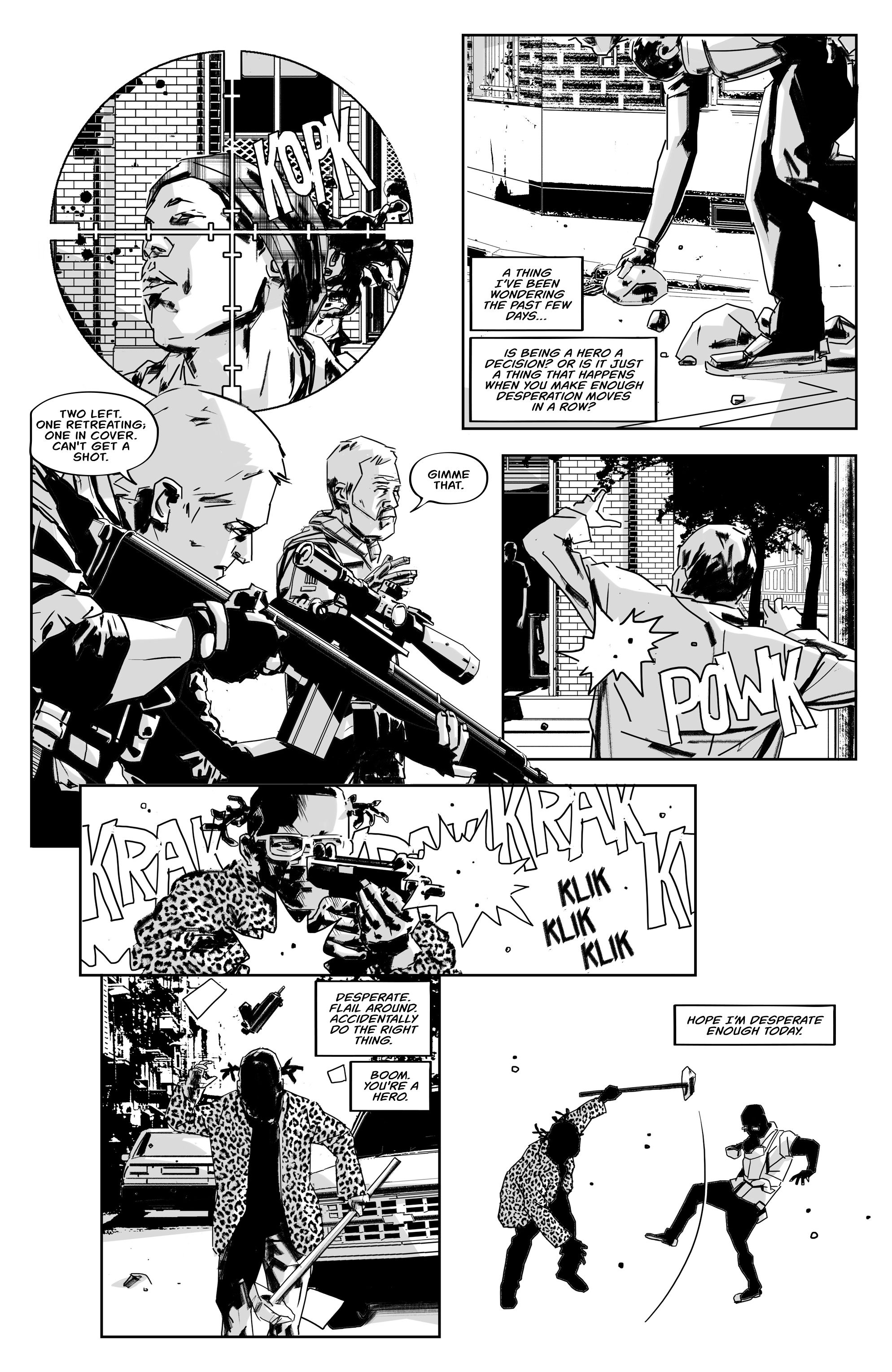 Read online Survival Fetish comic -  Issue #5 - 14