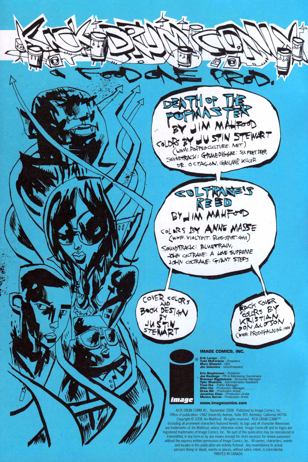 Read online Kick Drum Comix comic -  Issue #1 - 2