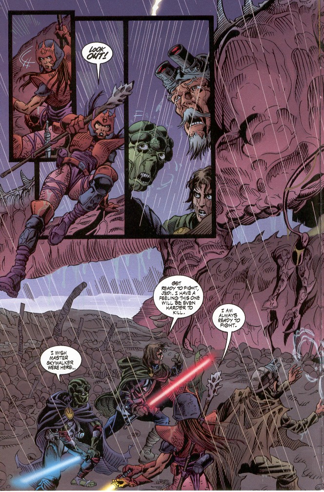 Read online Star Wars: Jedi Academy - Leviathan comic -  Issue #4 - 4