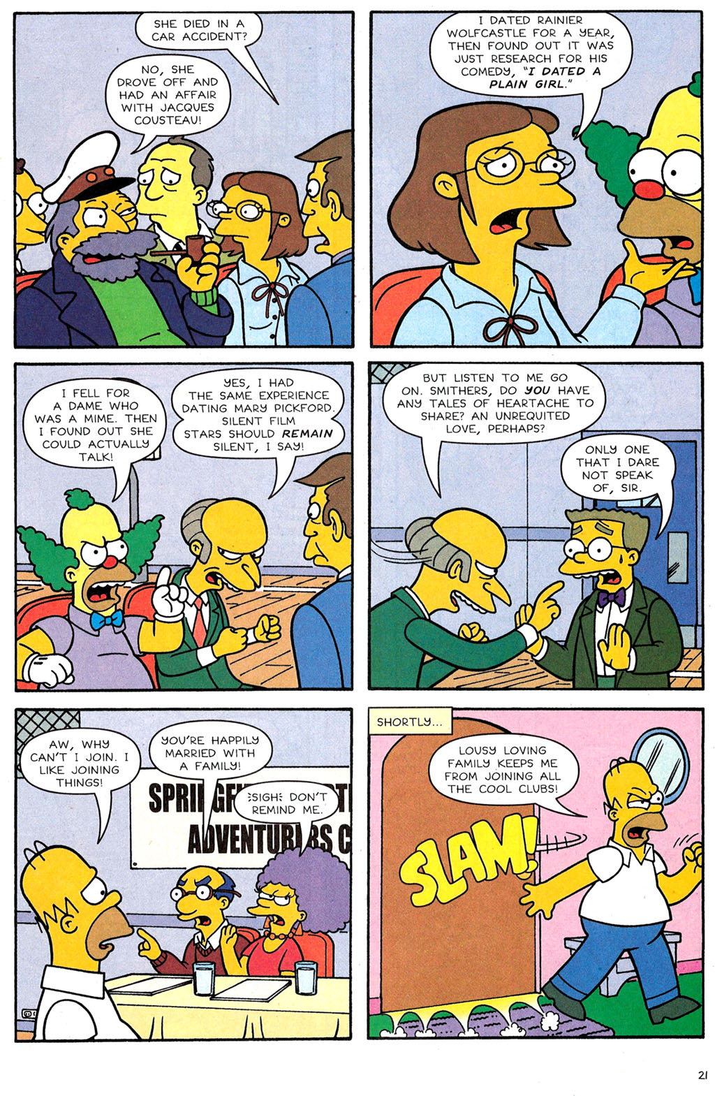 Read online Simpsons Comics comic -  Issue #118 - 17