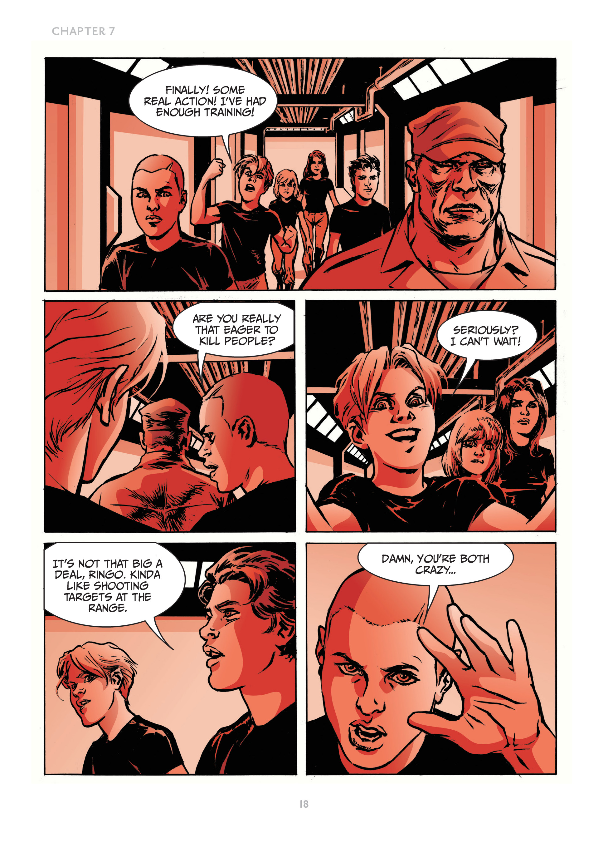 Read online Orphans comic -  Issue # TPB 3 (Part 1) - 17