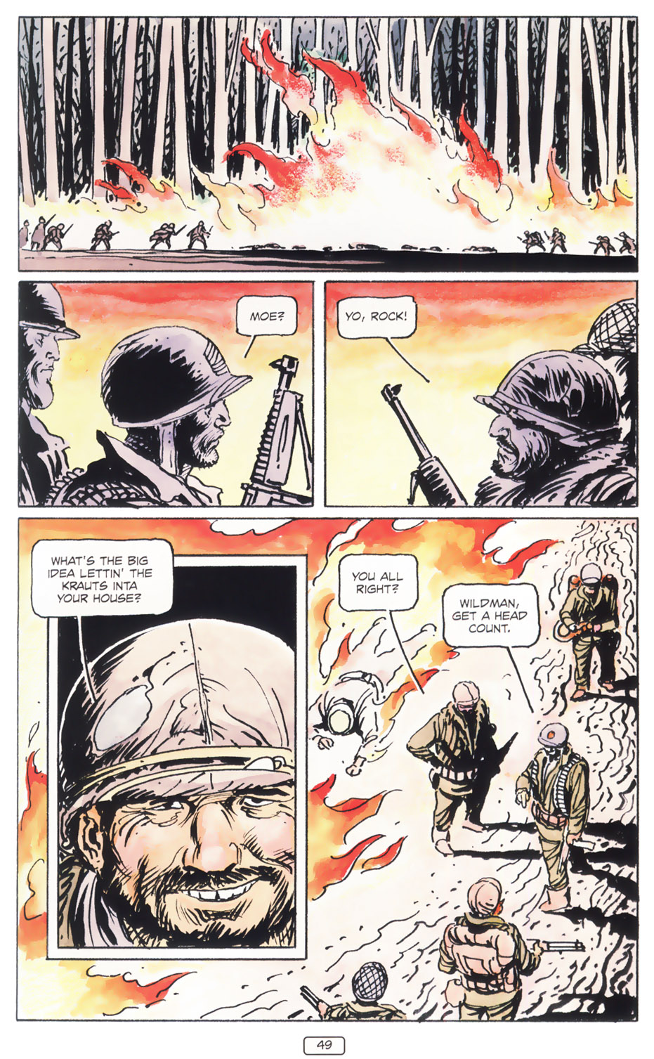 Read online Sgt. Rock: Between Hell & A Hard Place comic -  Issue # TPB - 55
