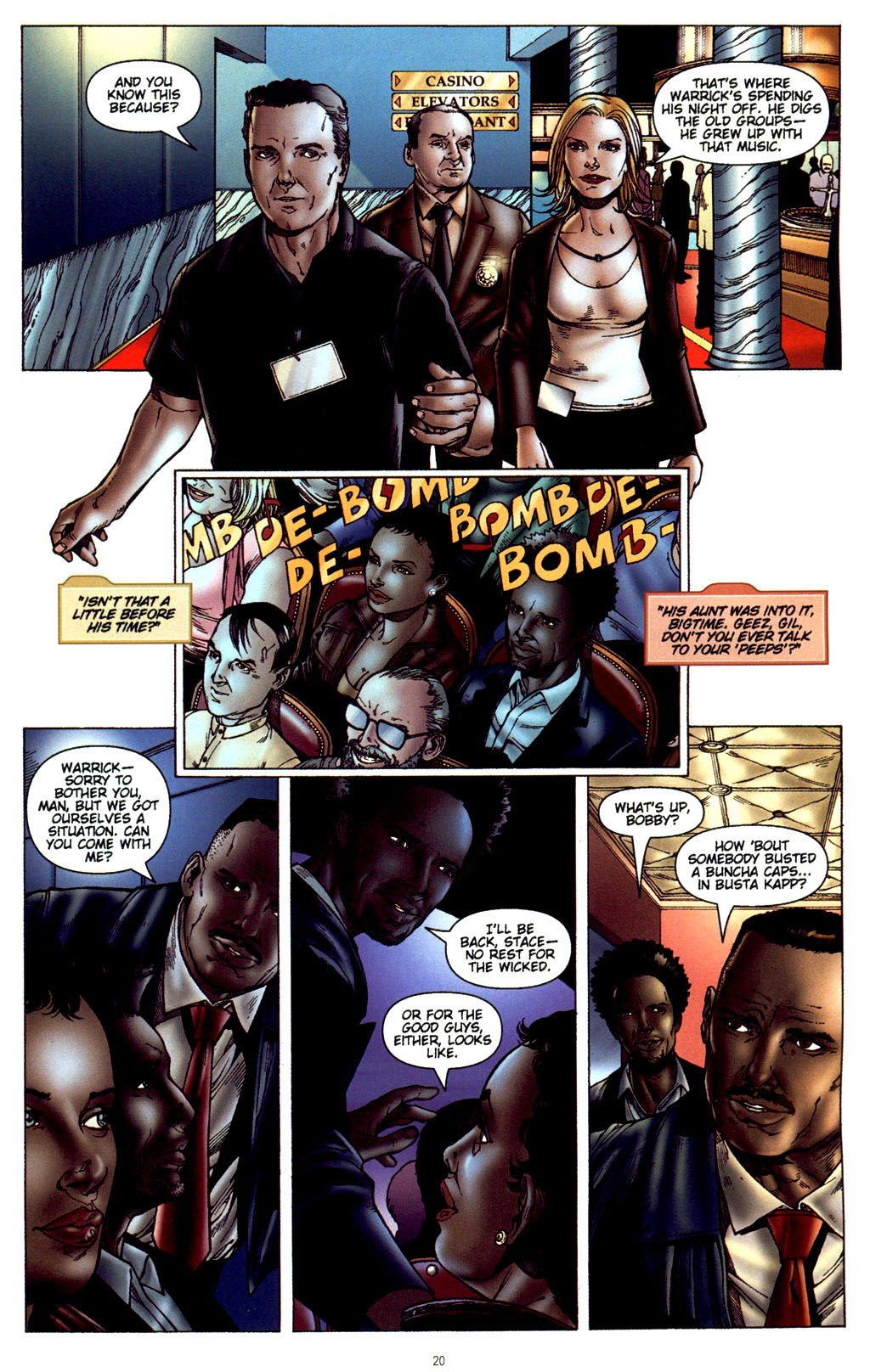 Read online CSI: Crime Scene Investigation: Bad Rap comic -  Issue #1 - 22