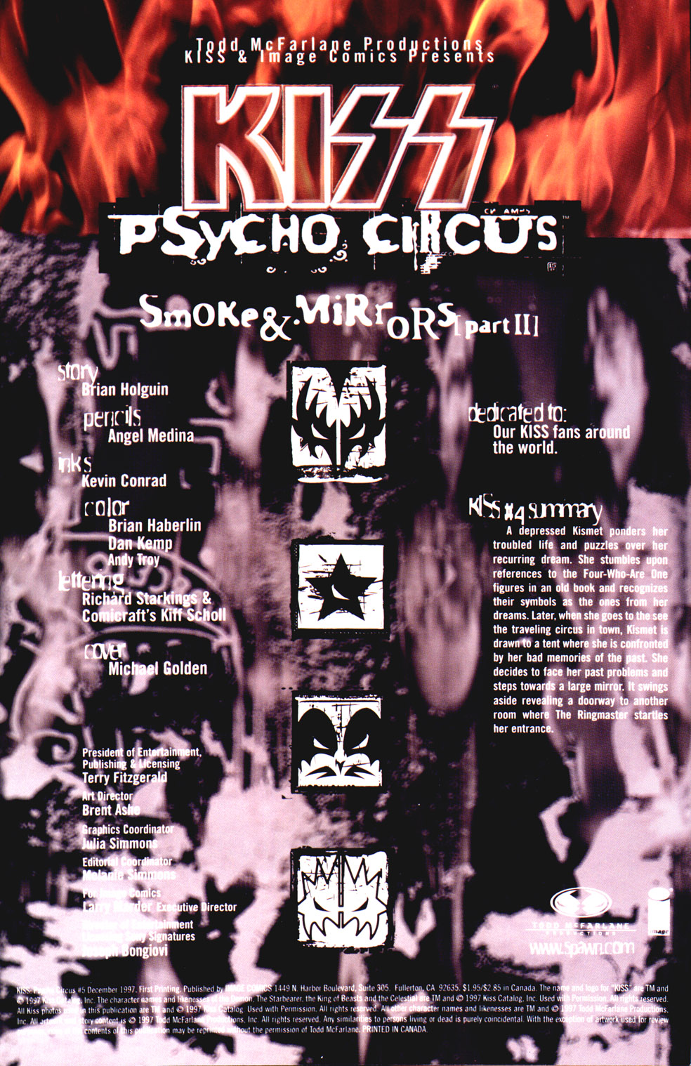 Read online KISS: Psycho Circus comic -  Issue #5 - 2