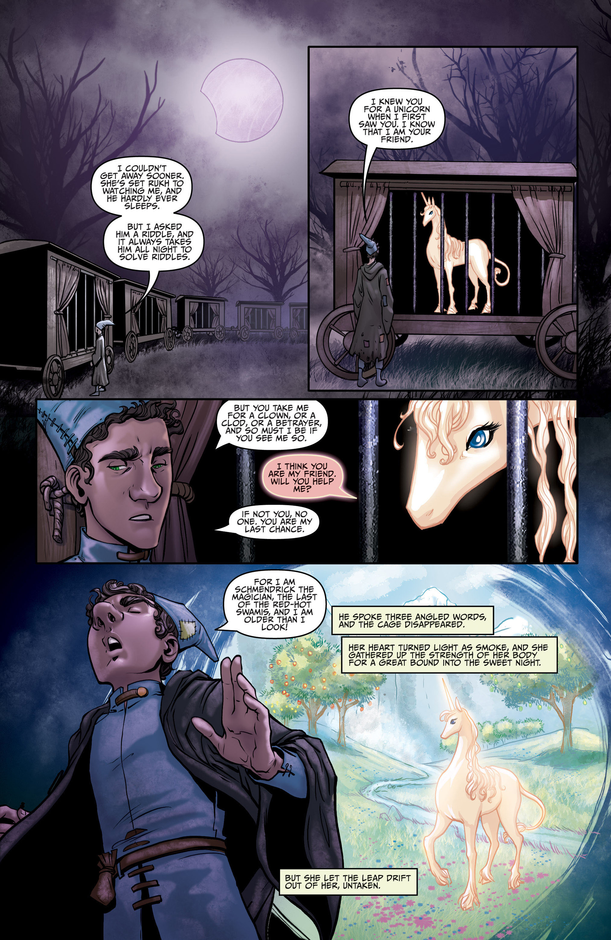 Read online The Last Unicorn comic -  Issue # TPB - 41