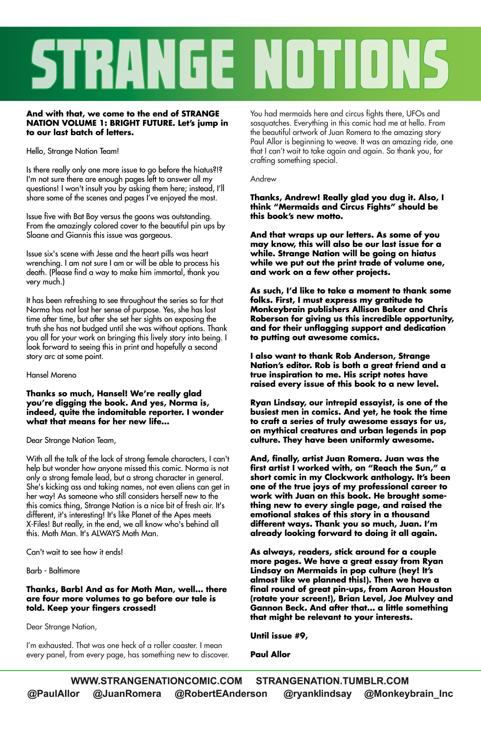 Read online Strange Nation comic -  Issue #8 - 15