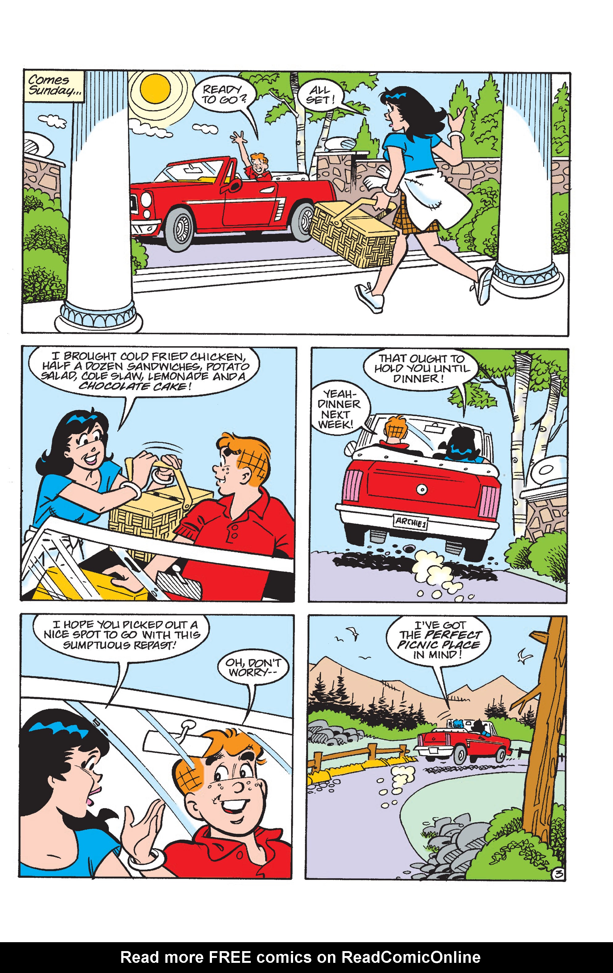 Read online Betty and Veronica: Picnic Antics comic -  Issue # TPB - 64