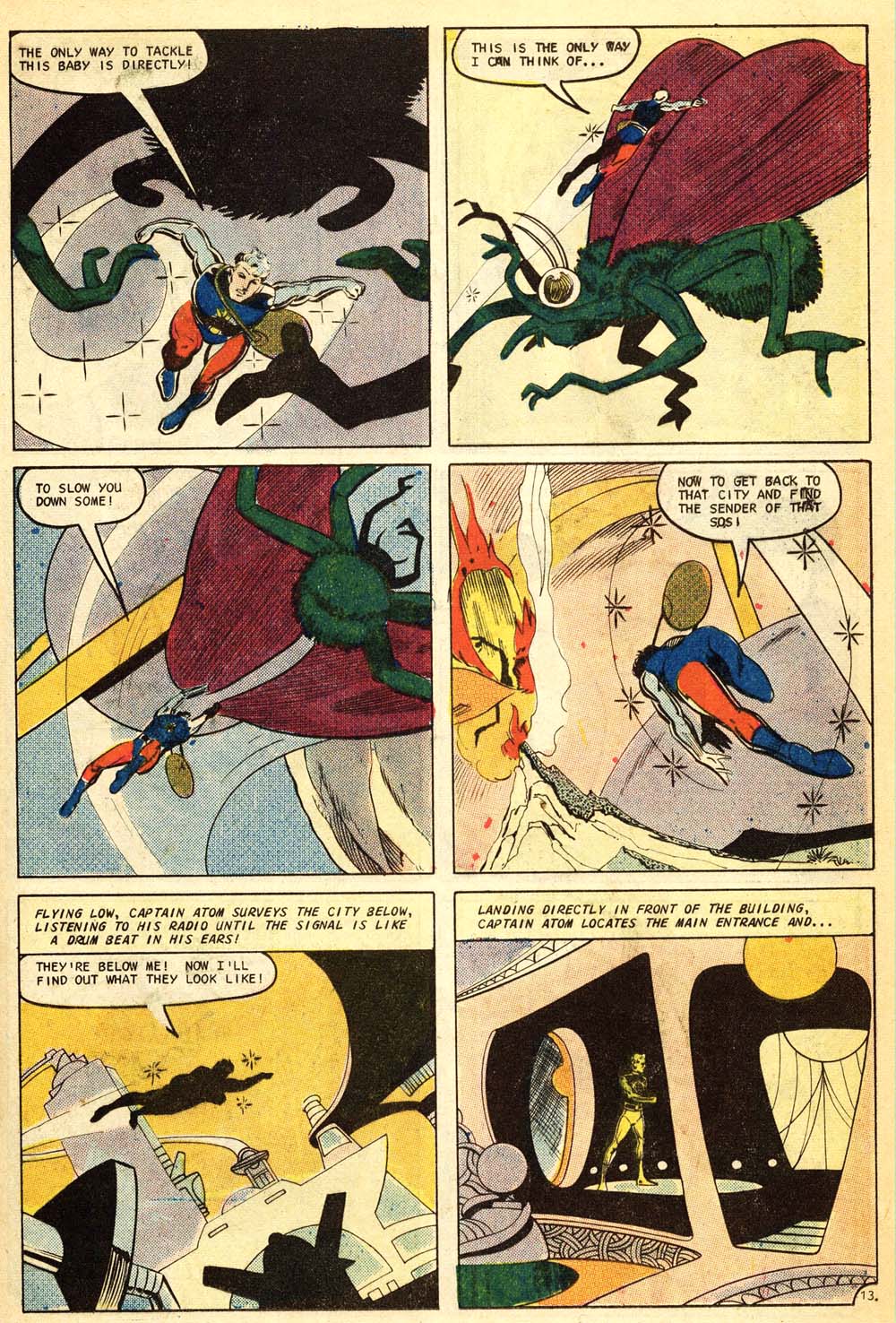 Read online Captain Atom (1965) comic -  Issue #88 - 14
