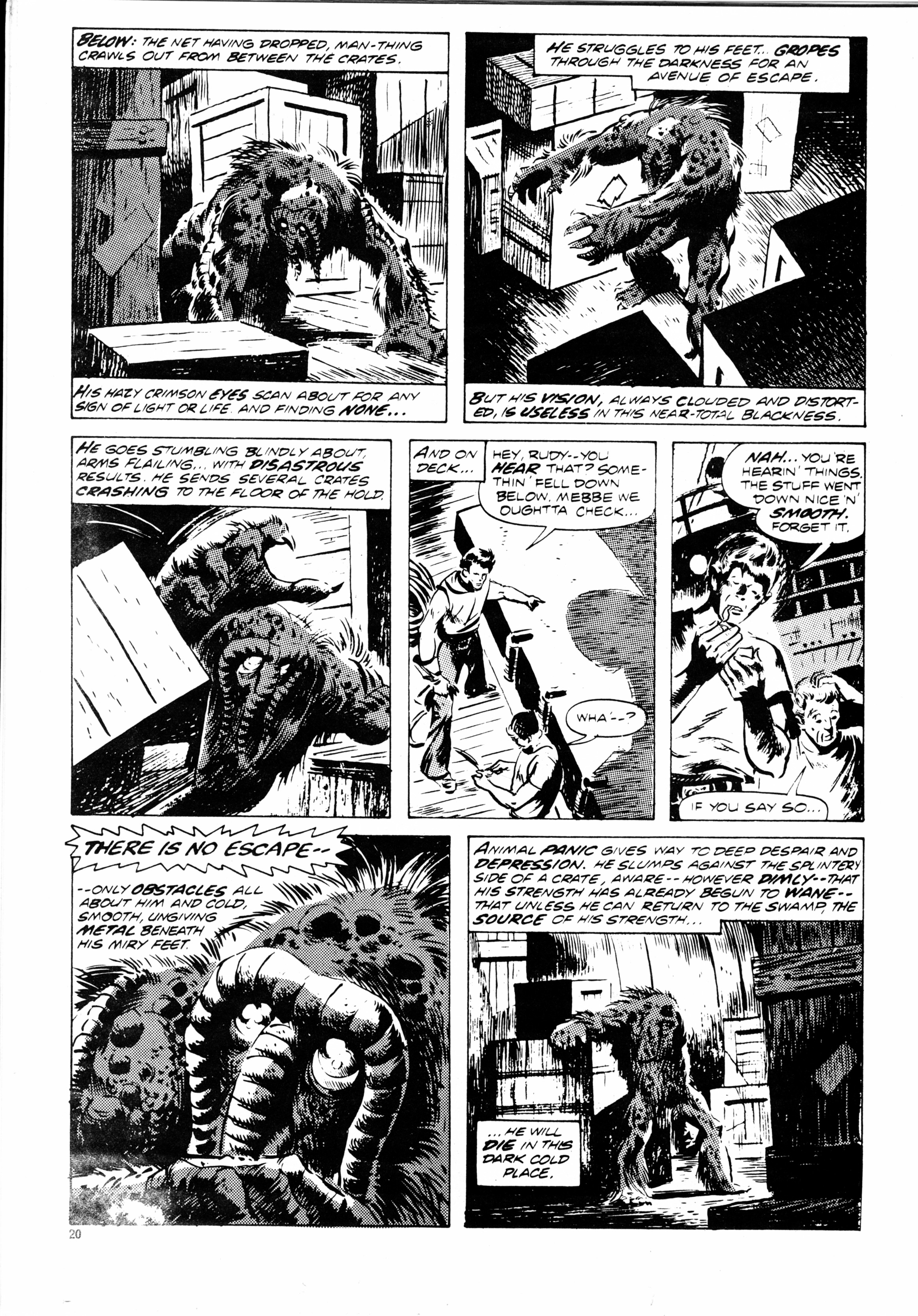Read online Planet of the Apes (1974) comic -  Issue #119 - 20