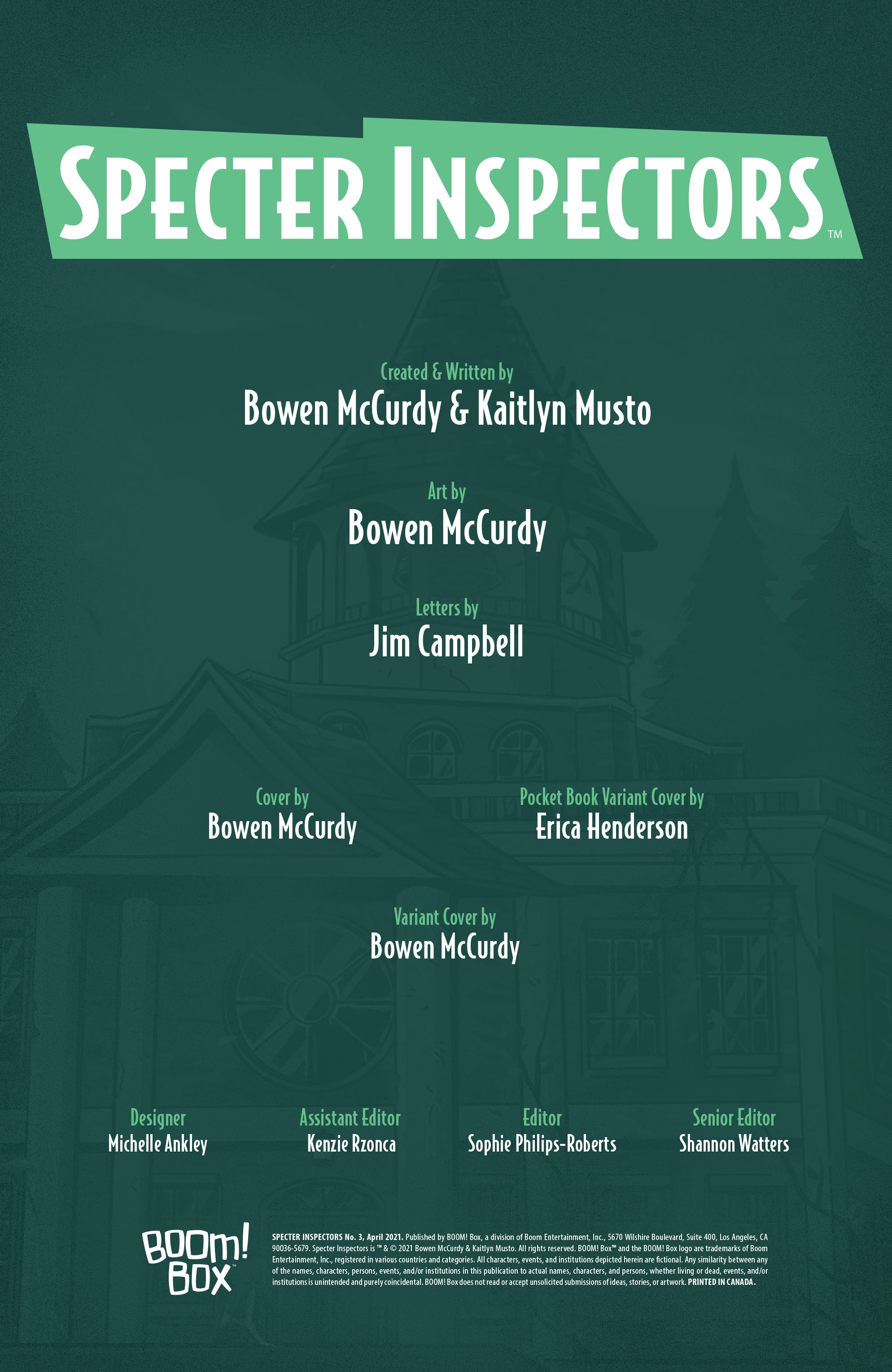 Read online Specter Inspectors comic -  Issue #3 - 2